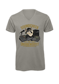 Soundcheck ist überbewertet - Wolf | T-Shirt Herren V-Ausschnitt