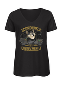 Soundcheck ist überbewertet - Wolf | Damen T-Shirt V-Ausschnitt