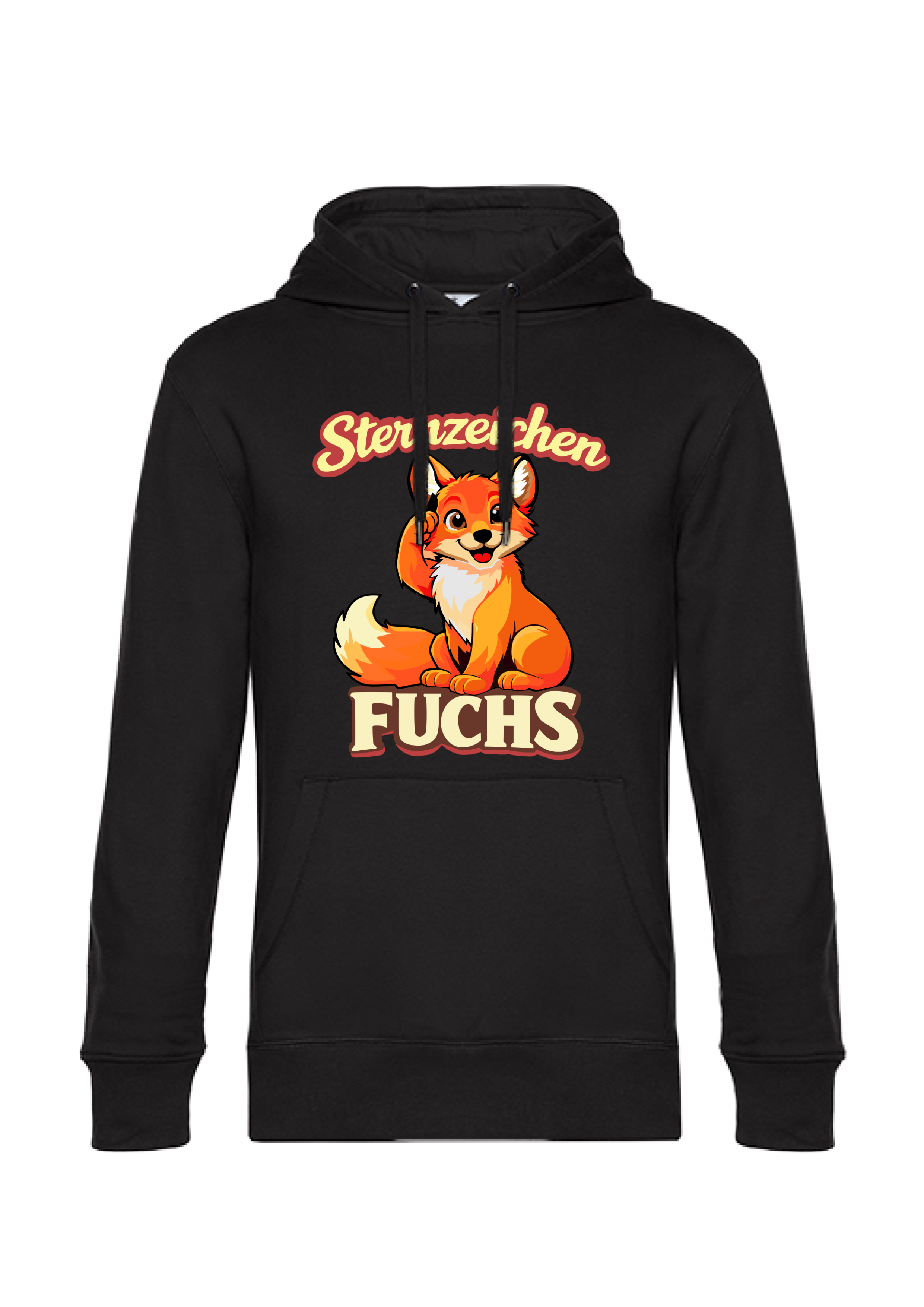 Zodiac Sign Fox - Men's Hoodie