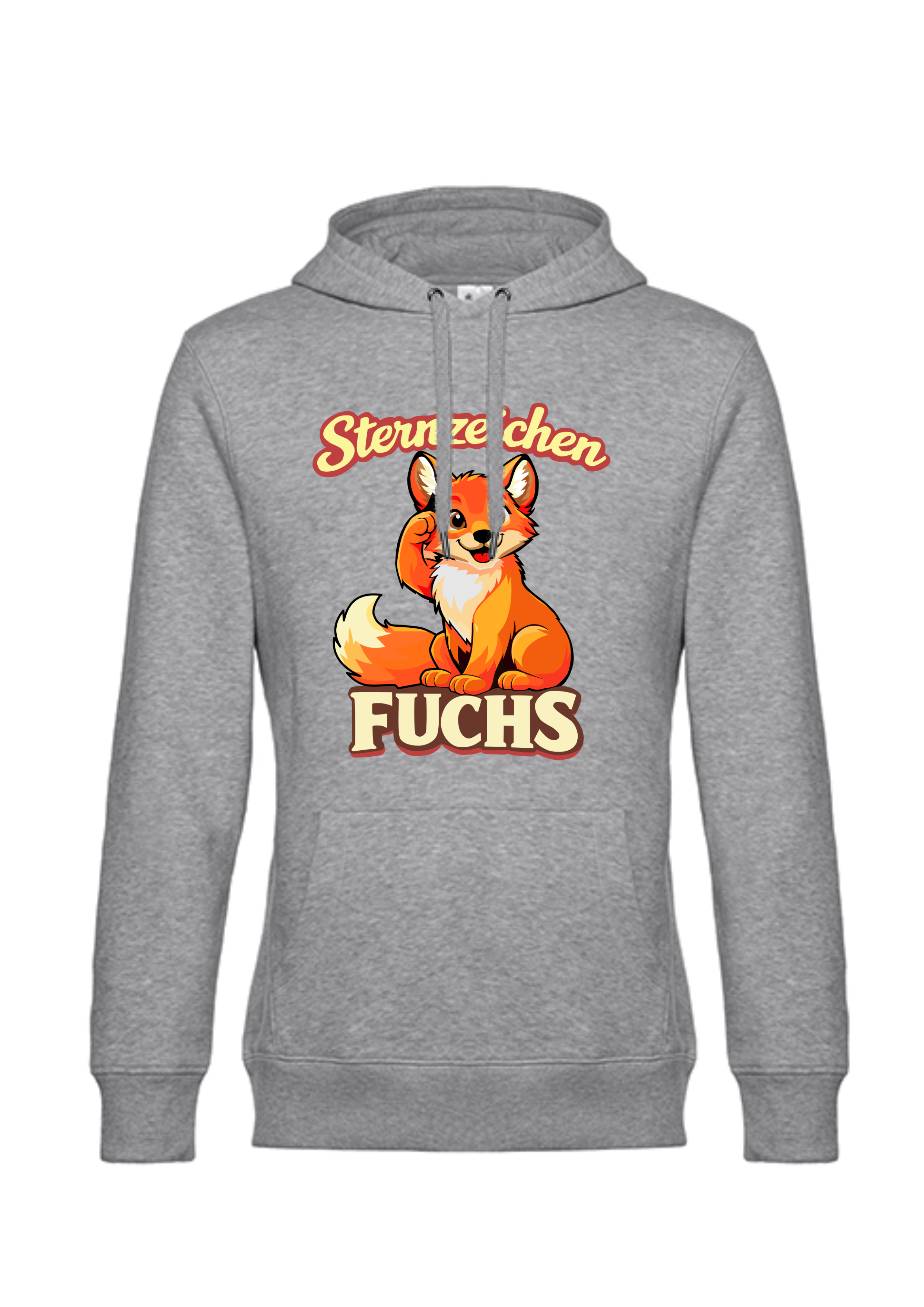 Zodiac Sign Fox - Men's Hoodie