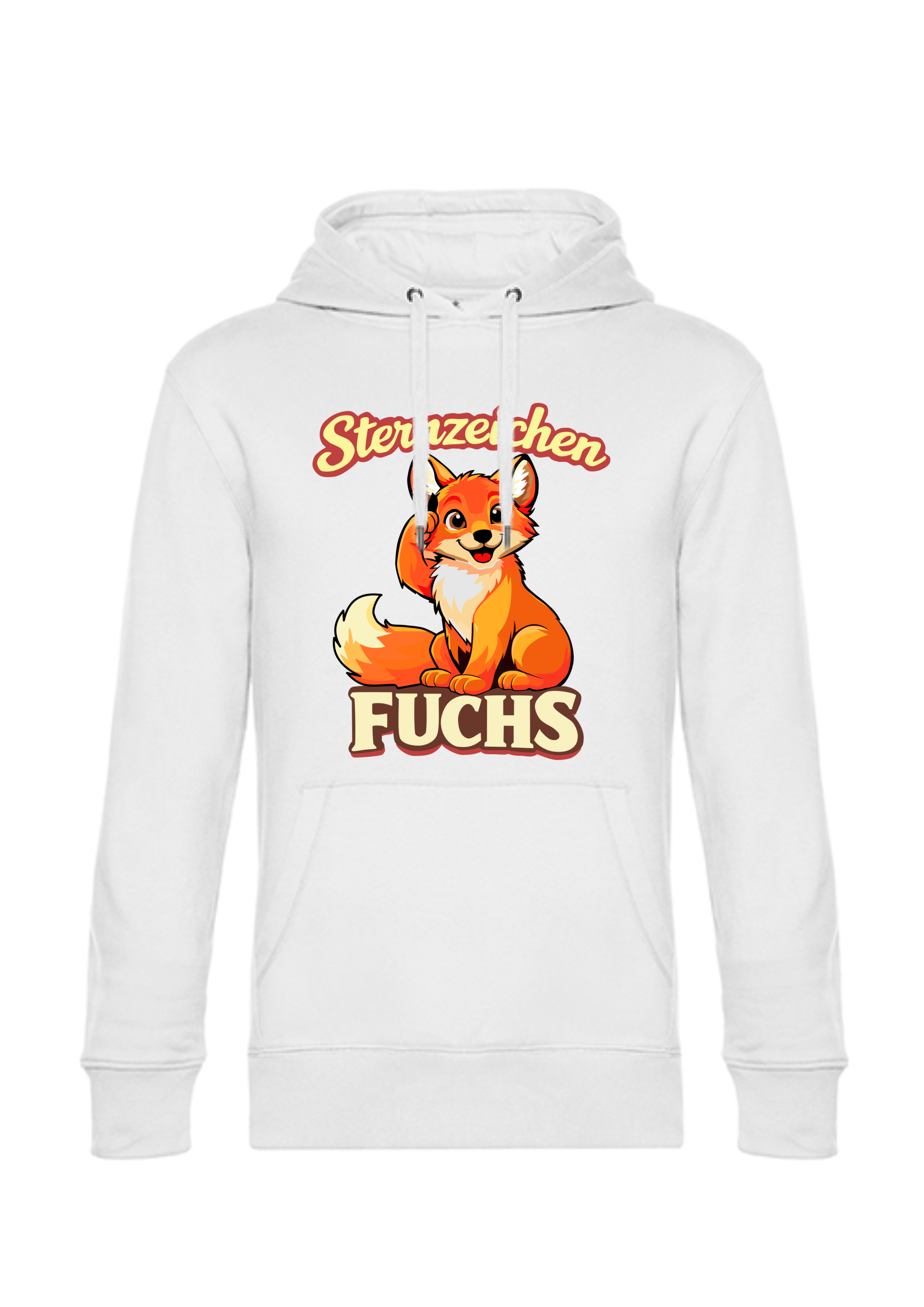 Zodiac Sign Fox - Men's Hoodie