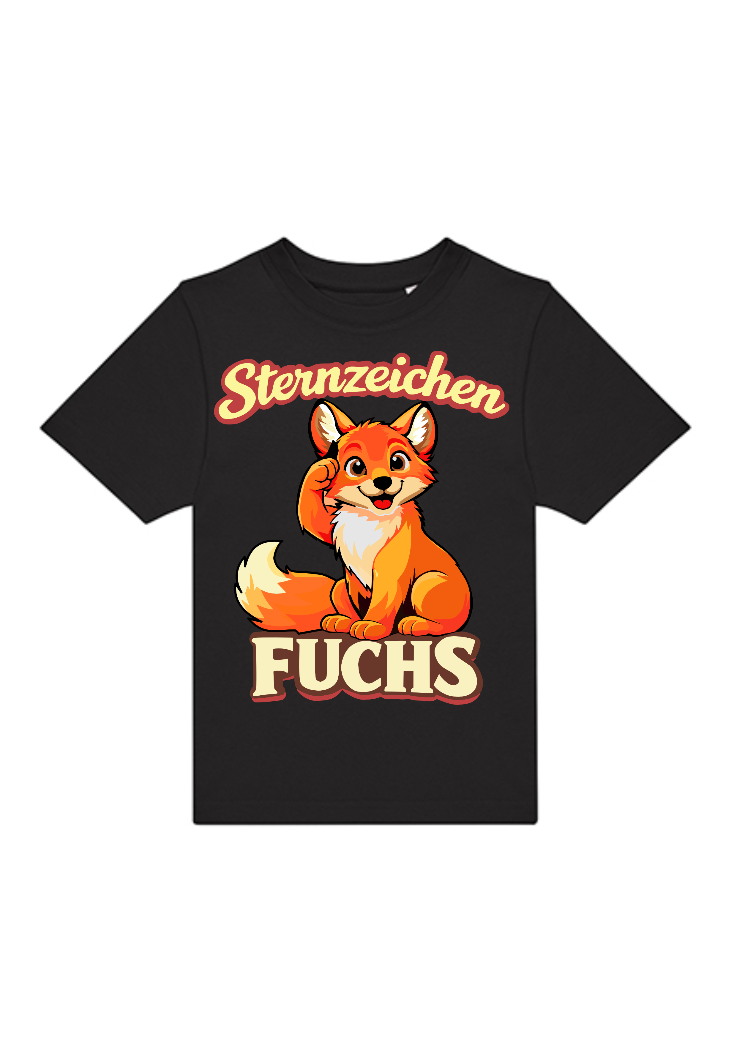 Sternzeichen Fuchs | Kinder T-Shirt Rundhals