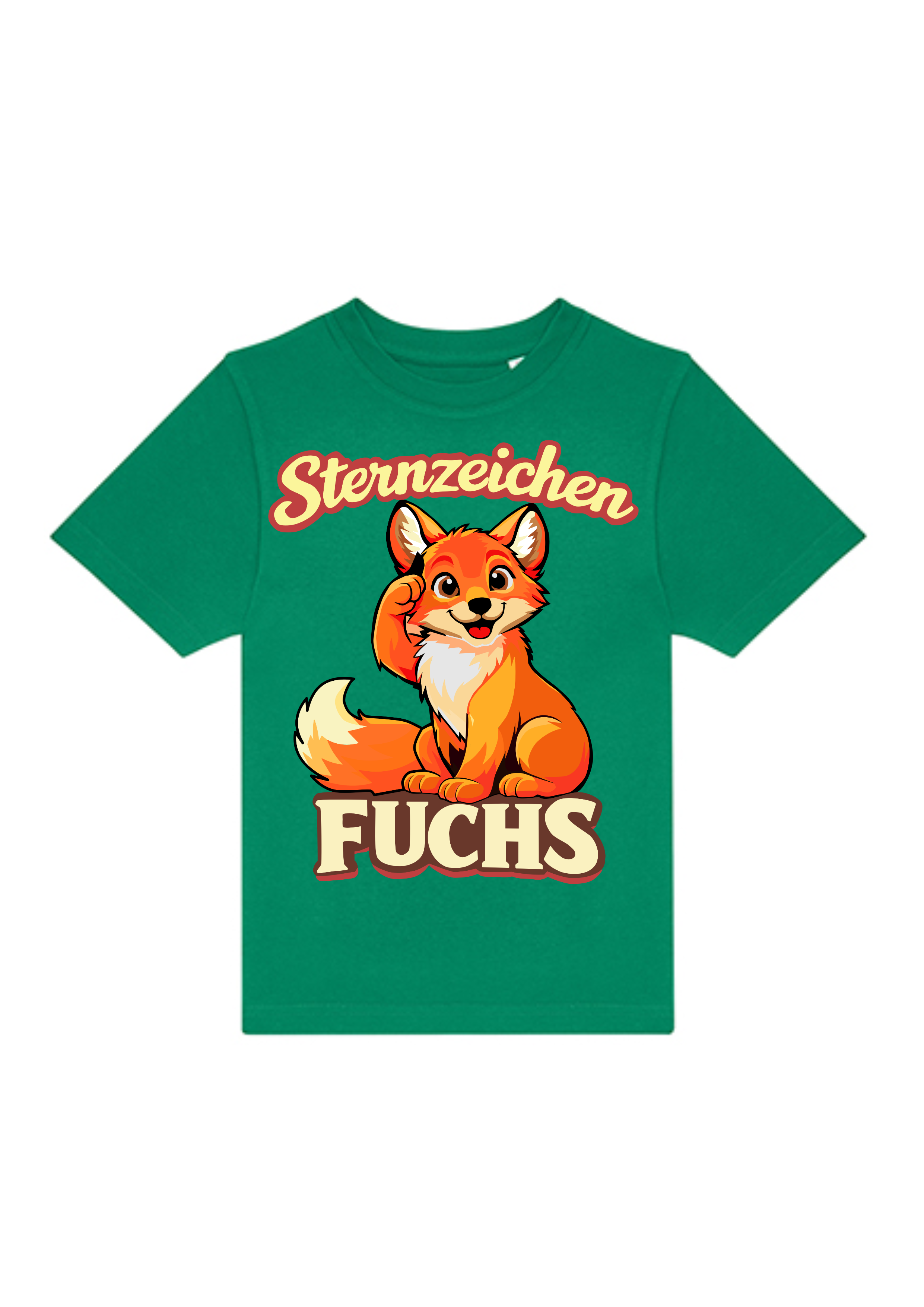 Sternzeichen Fuchs | Kinder T-Shirt Rundhals