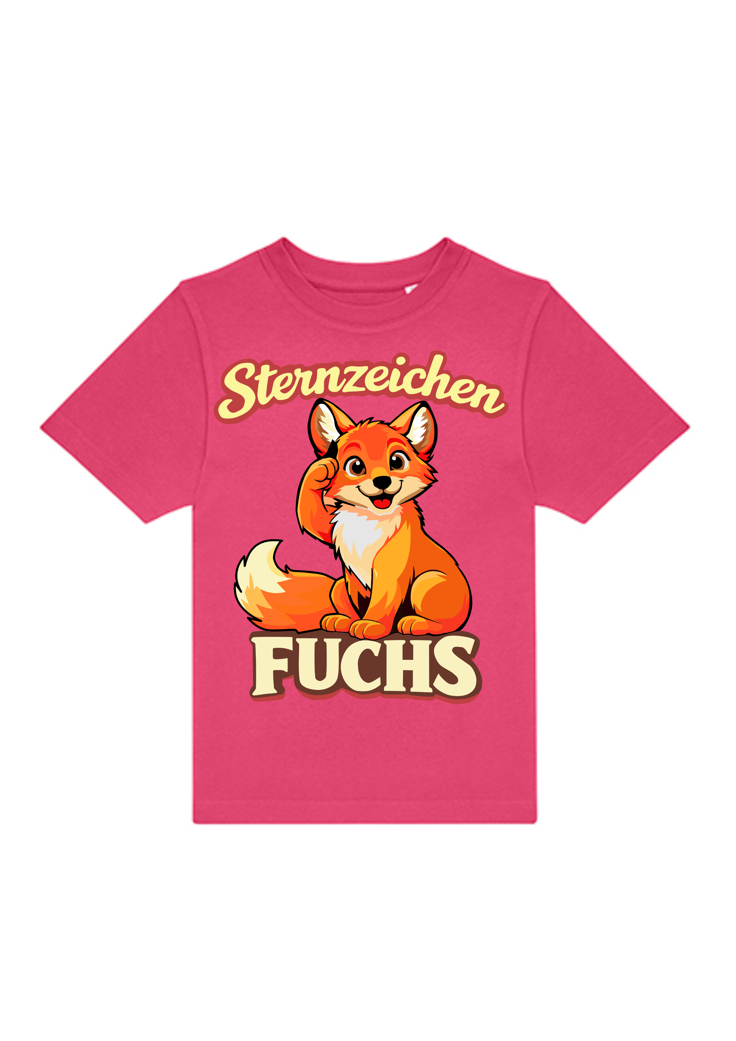 Sternzeichen Fuchs | Kinder T-Shirt Rundhals