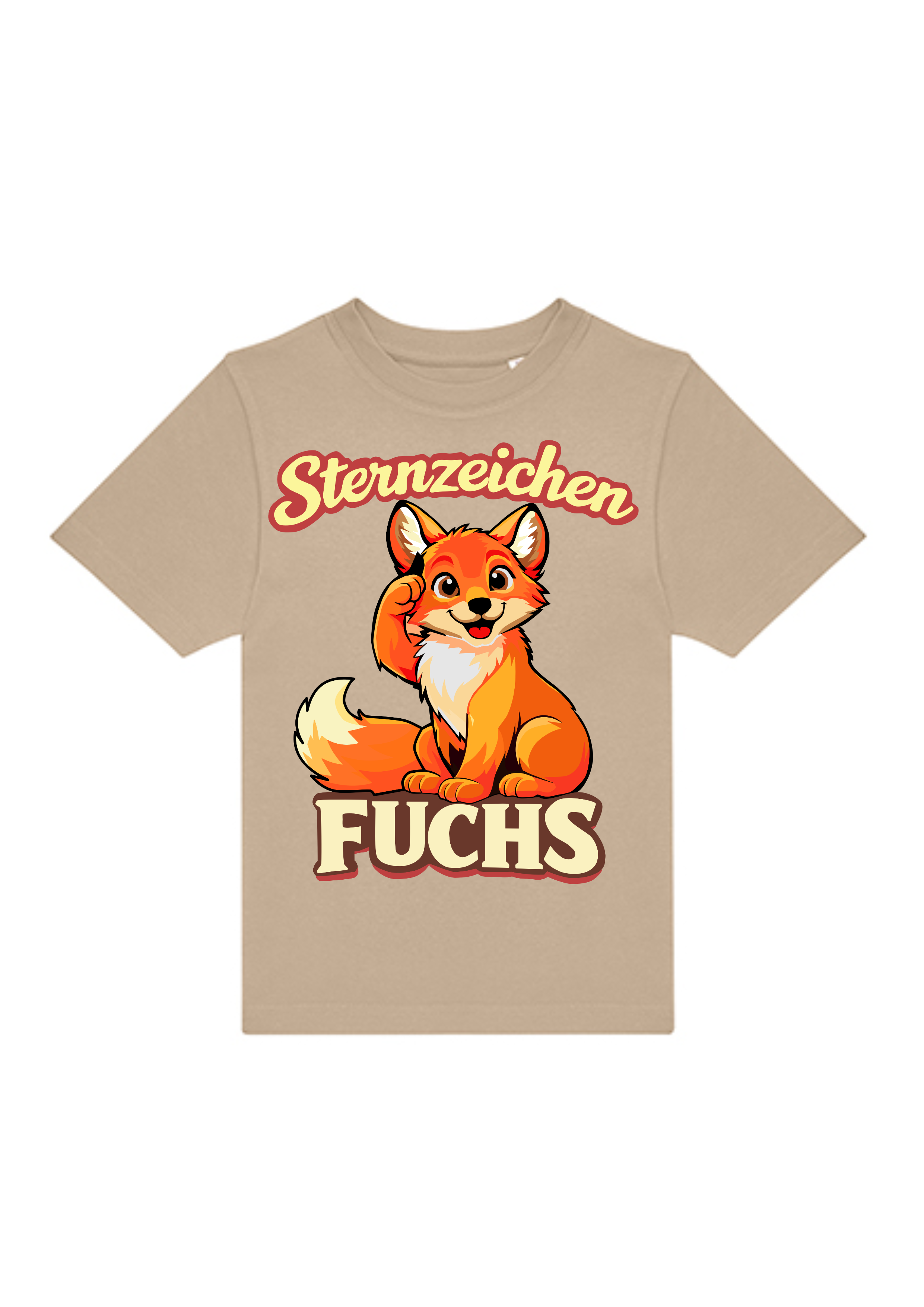Sternzeichen Fuchs | Kinder T-Shirt Rundhals