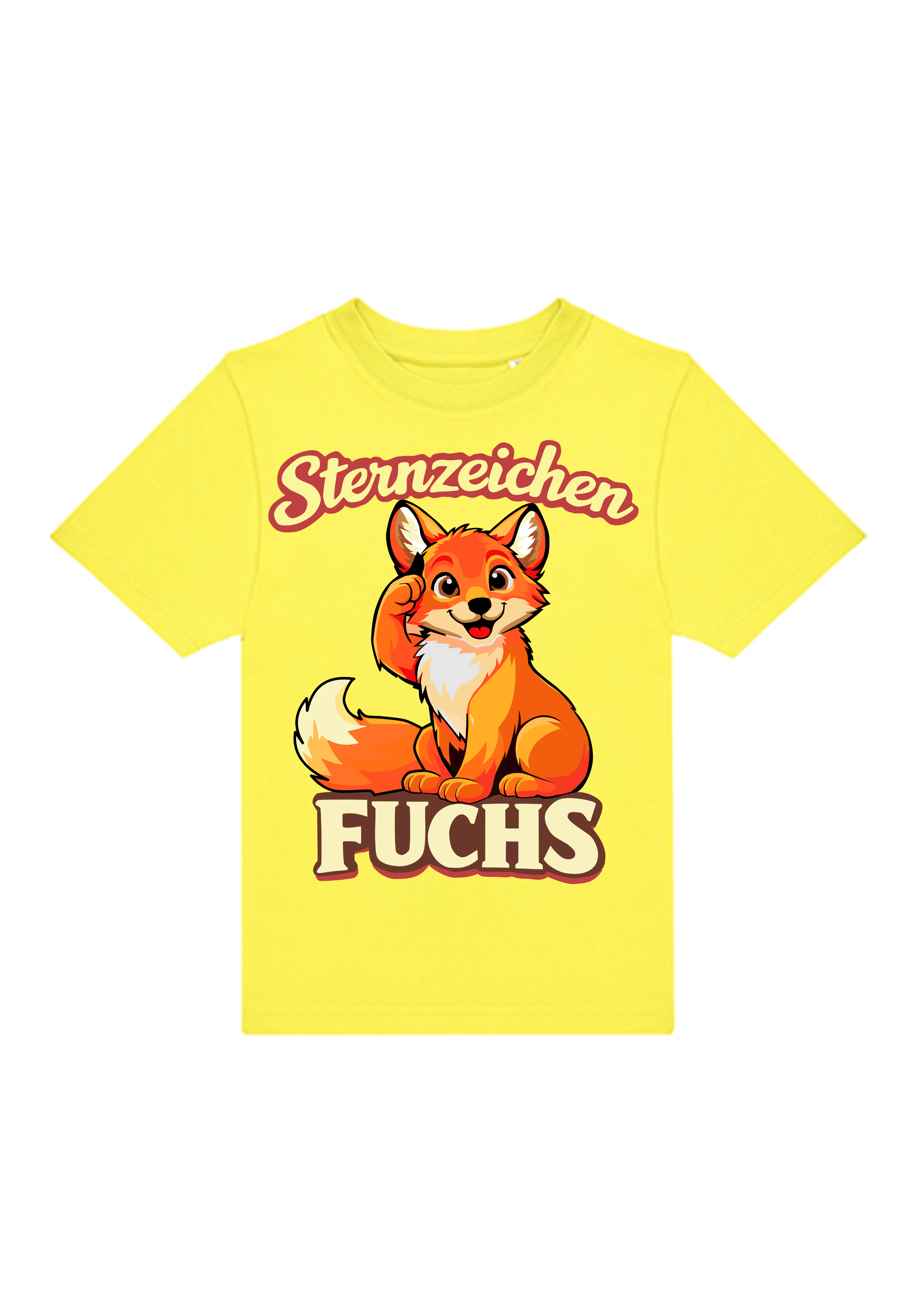 Sternzeichen Fuchs | Kinder T-Shirt Rundhals