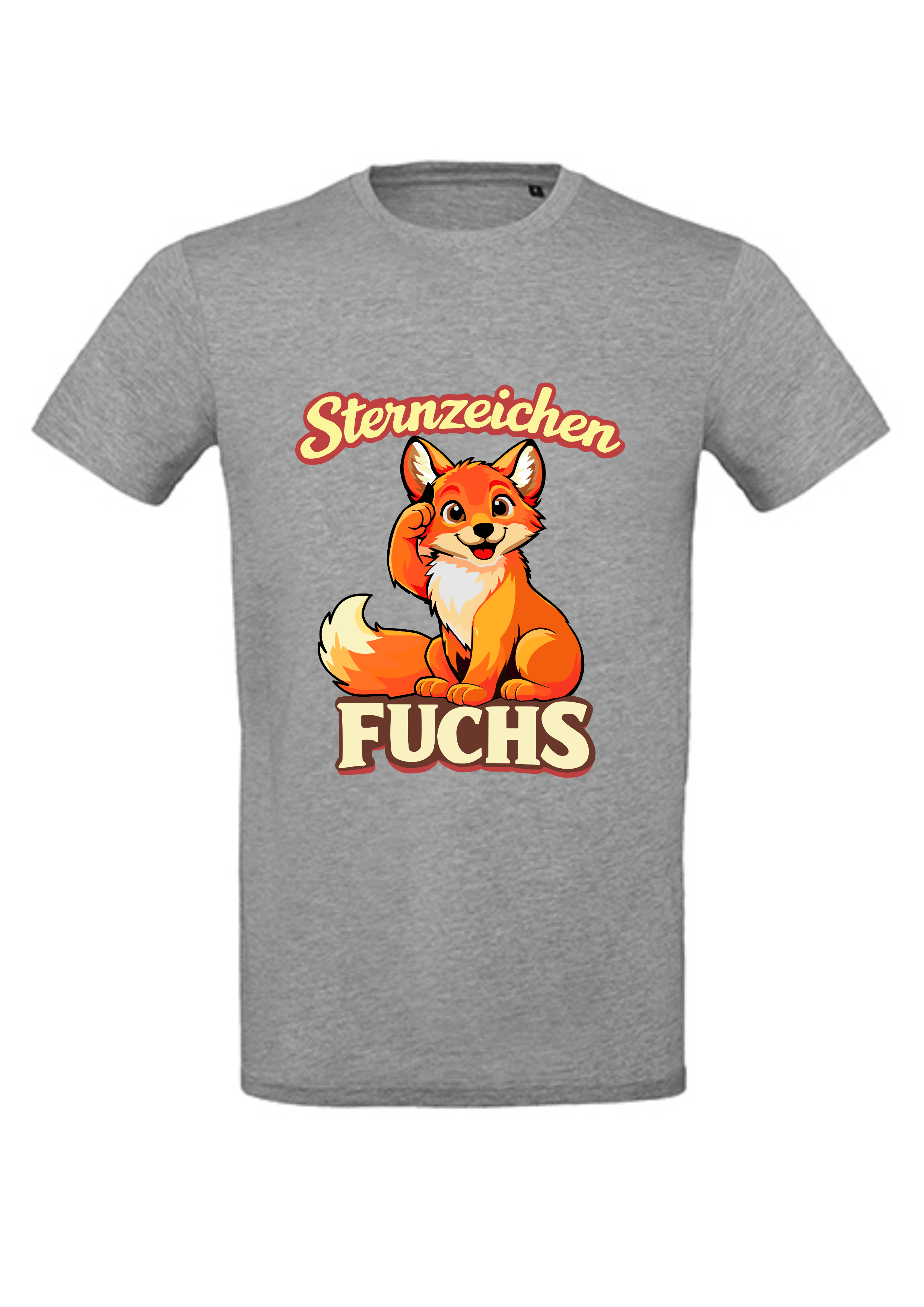 Zodiac Fox | Men's Crew Neck T-Shirt | Alpenyx