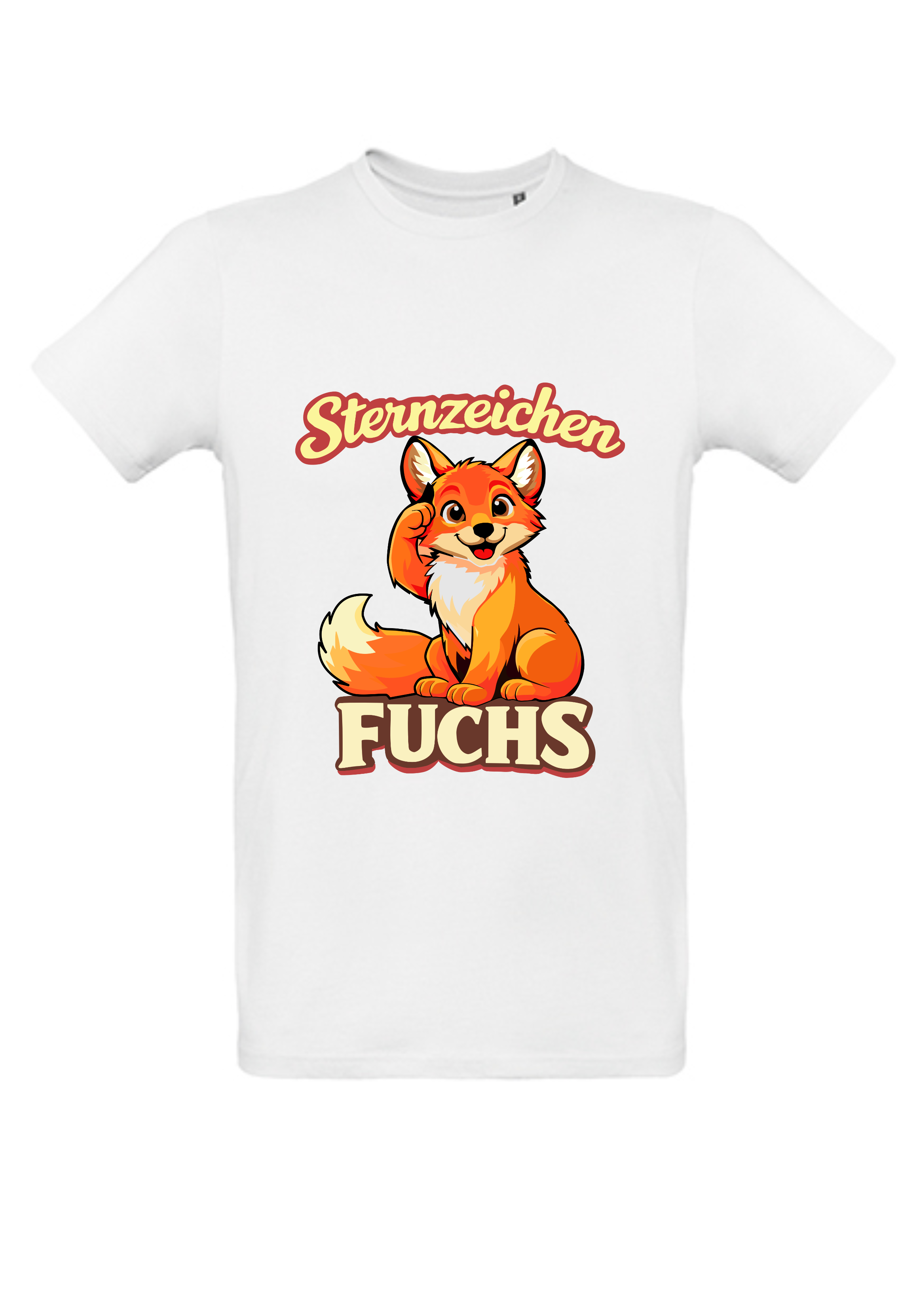 Zodiac Fox | Men's Crew Neck T-Shirt | Alpenyx