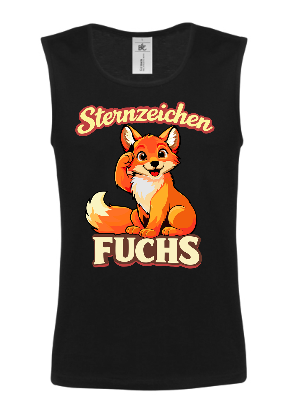 Tanktop Herren – Sternzeichen Fuchs