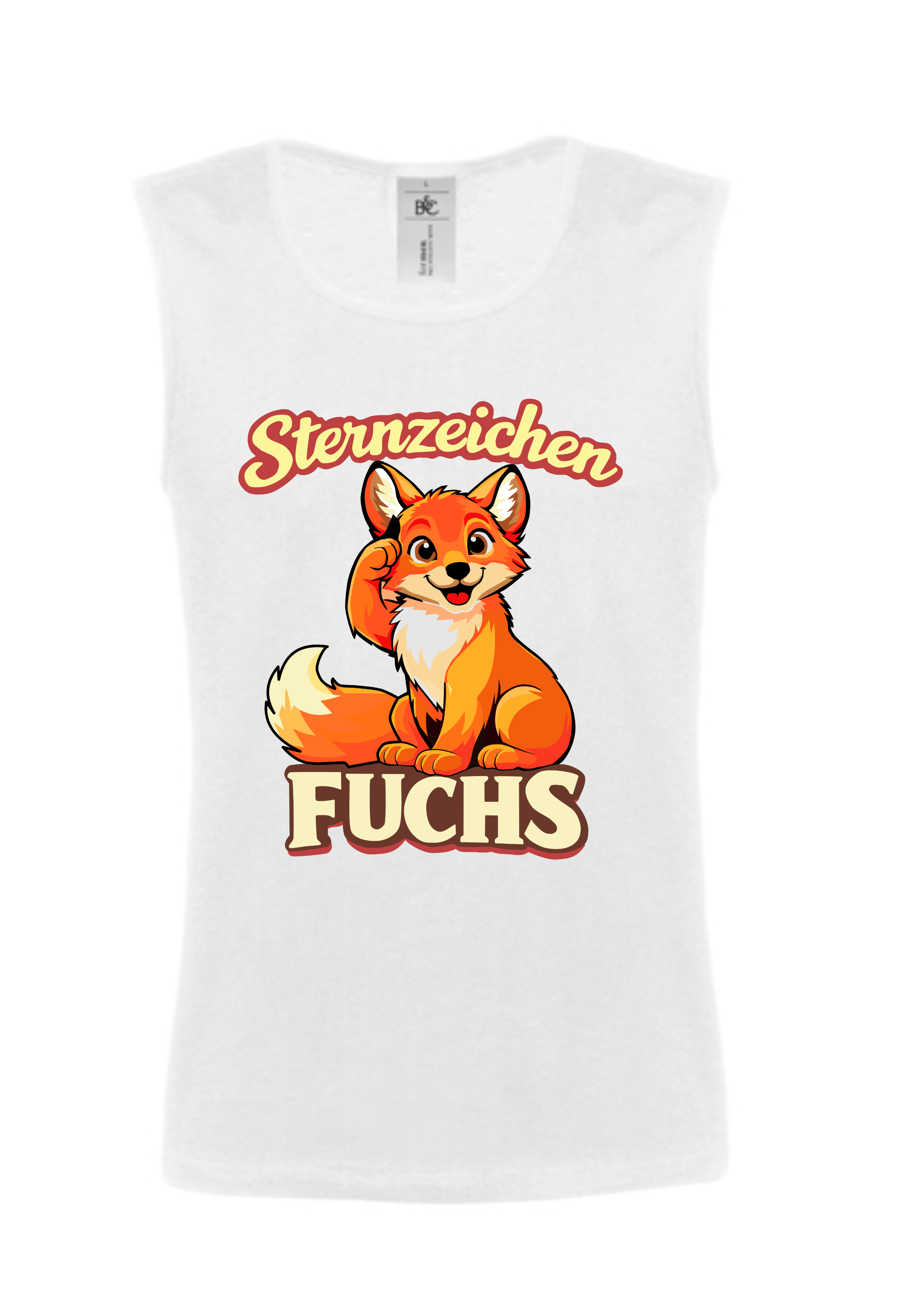 Tanktop Herren – Sternzeichen Fuchs