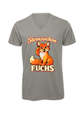 Sternzeichen Fuchs | T-Shirt Herren V-Ausschnitt