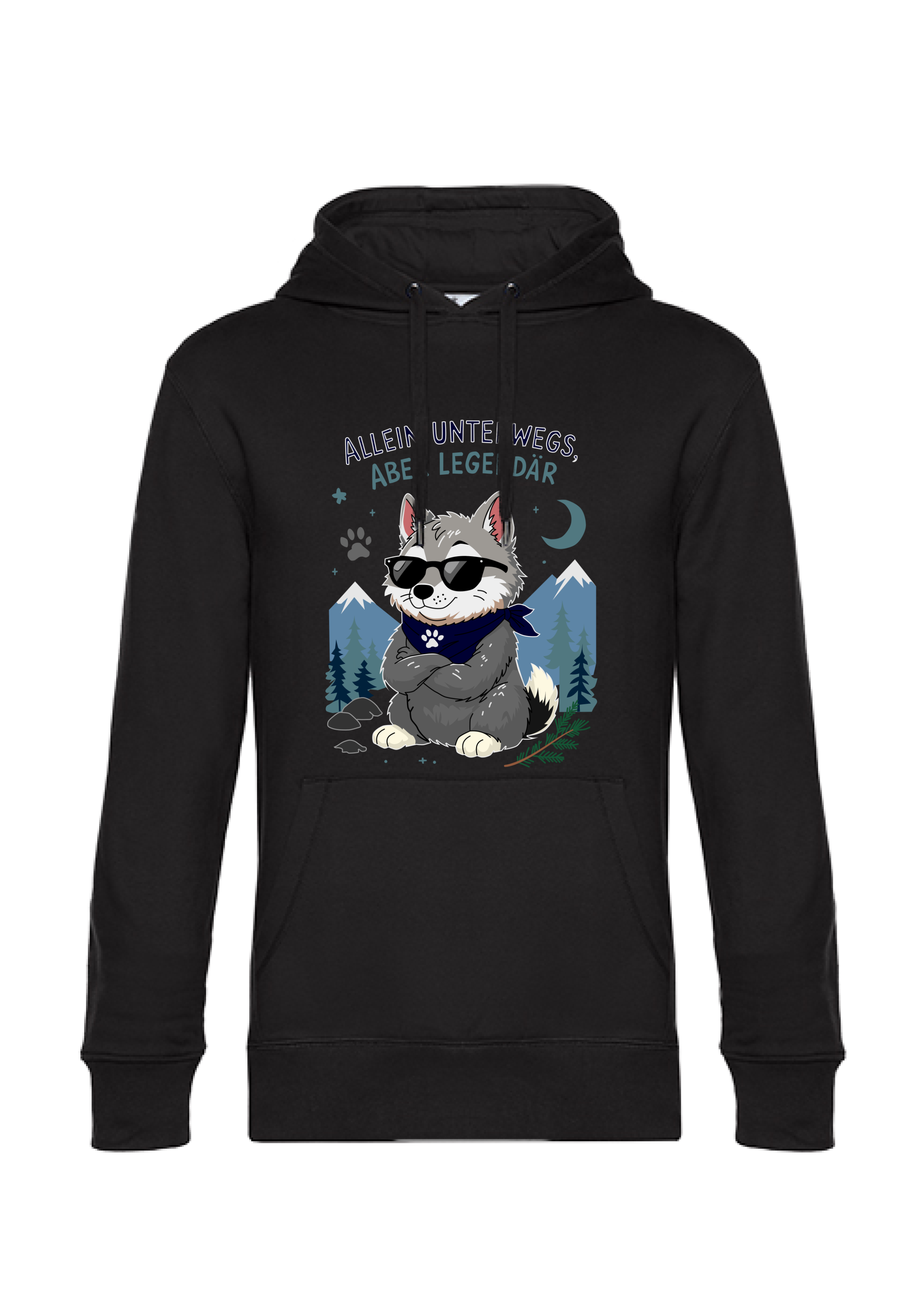 Wolf Legend - Men's Hoodie