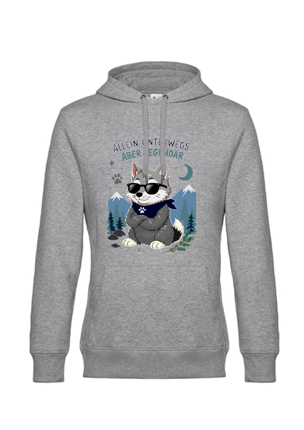Wolf Legend - Men's Hoodie
