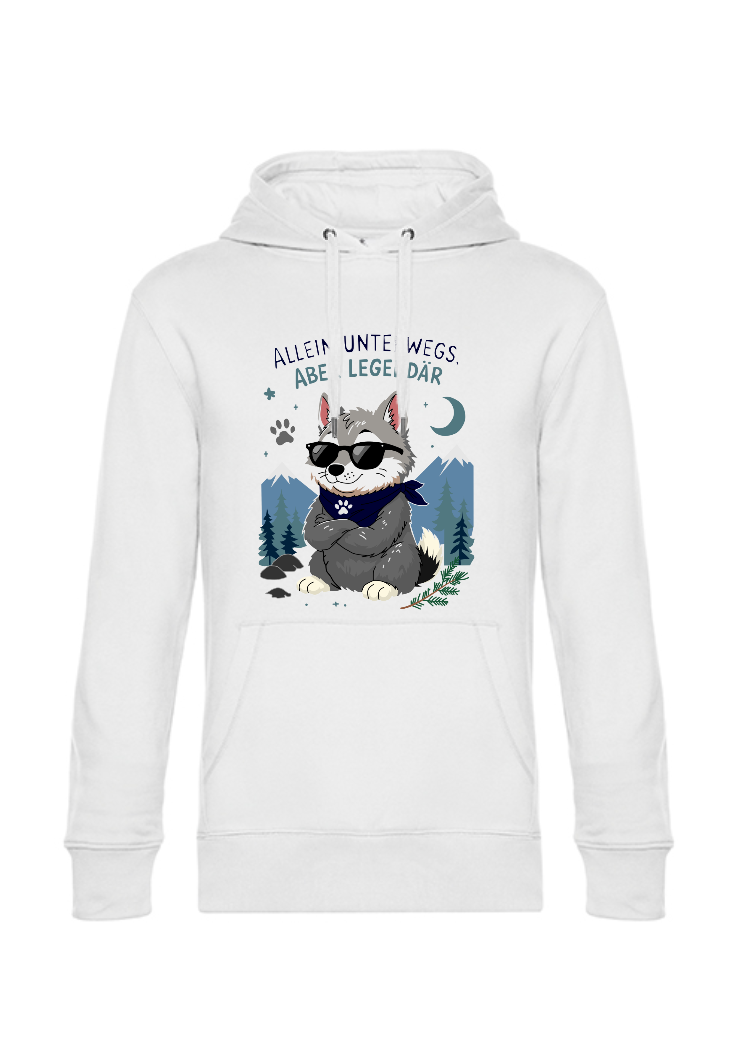 Wolf Legend - Men's Hoodie