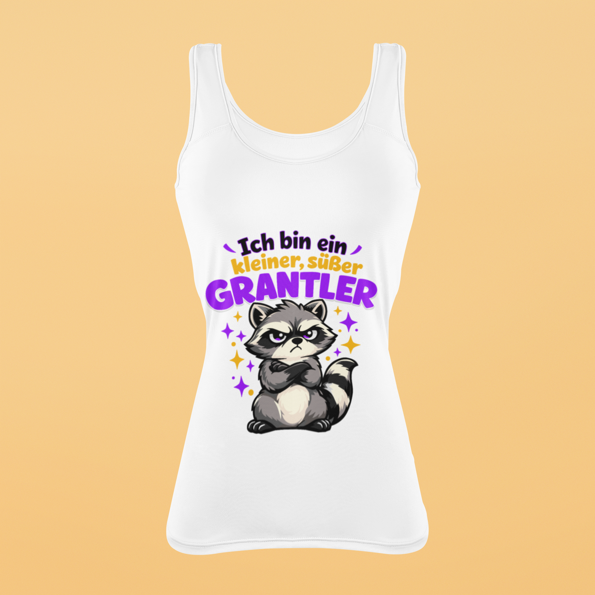Kleiner, süßer Grantler | Damen-Tanktop