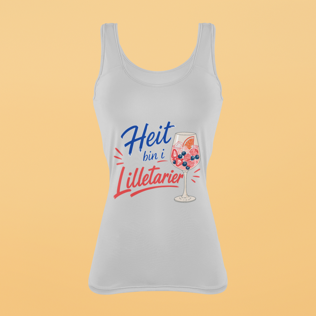 Heit bin i Lilletarier | Damen-Tanktop