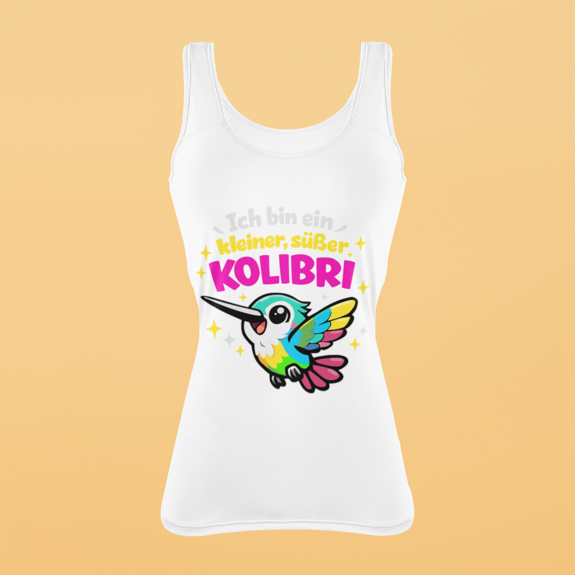 Kleiner, süßer Kolibri | Damen-Tanktop