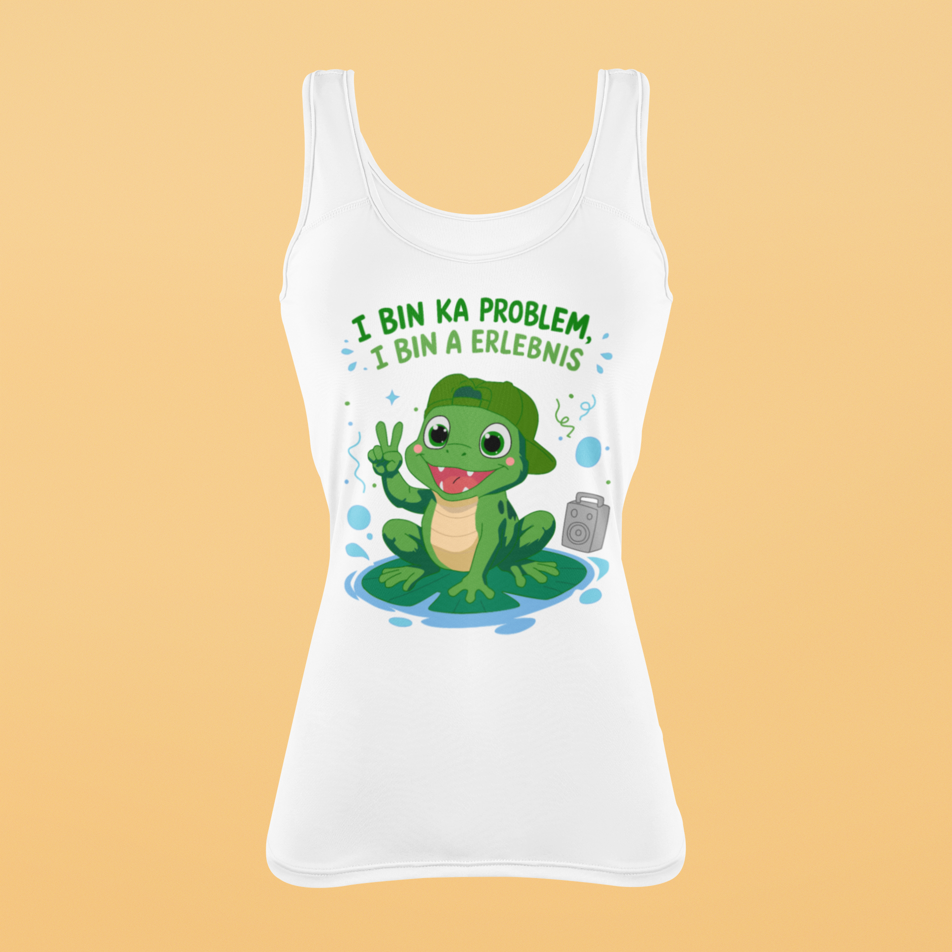 Erlebnisfrosch | Damen-Tanktop