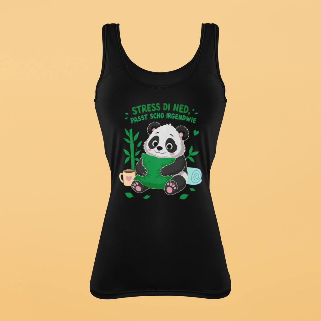 Stress di ned - Panda | Damen-Tanktop