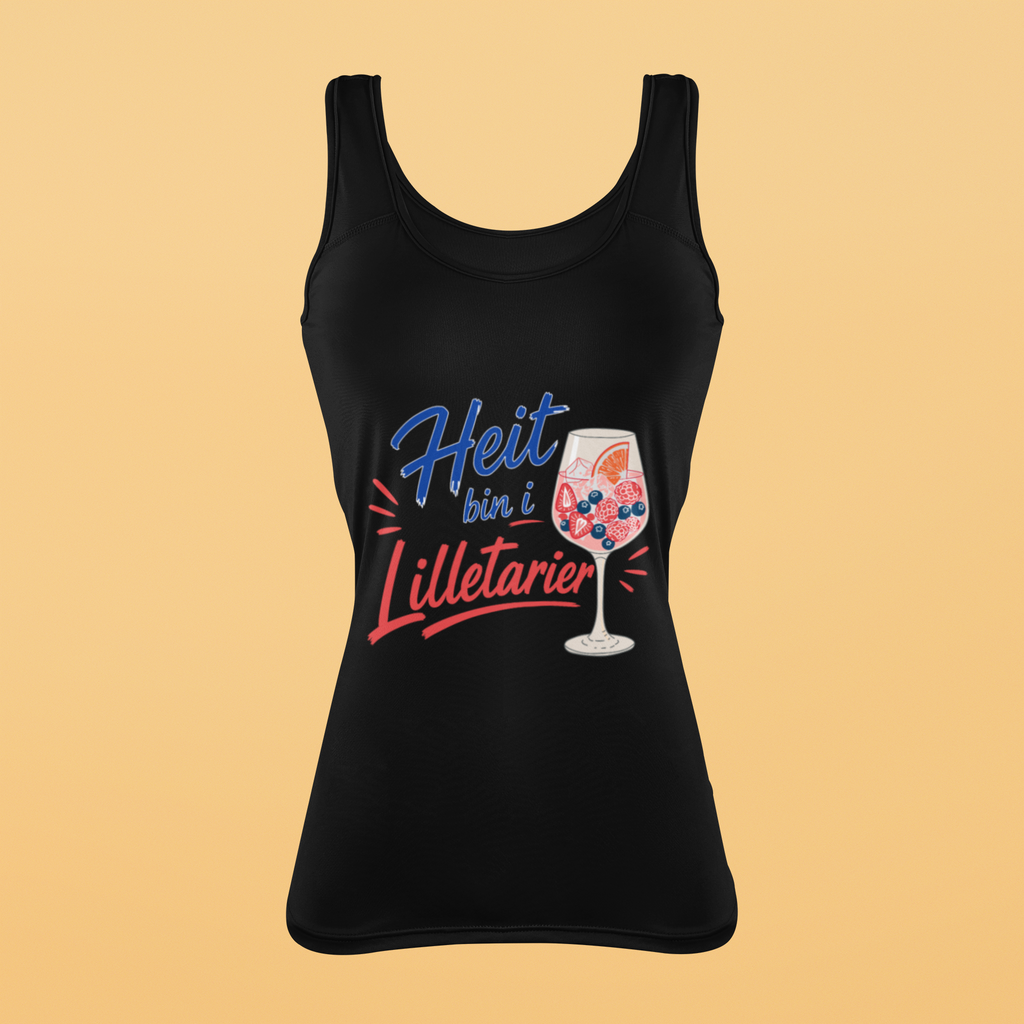 Heit bin i Lilletarier | Damen-Tanktop