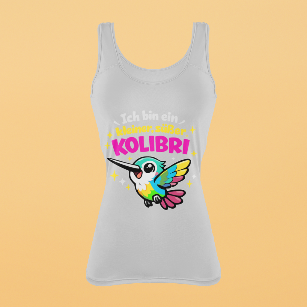 Kleiner, süßer Kolibri | Damen-Tanktop
