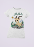 Stur wie a Gebirgsbock | Damen T-Shirt Rundhals