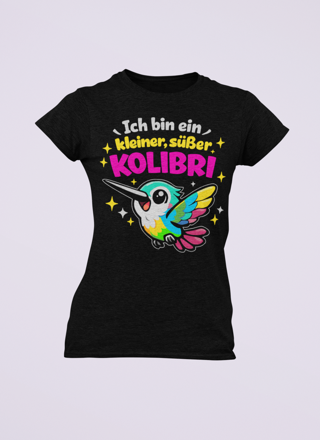 Kleiner, süßer Kolibri | Damen T-Shirt Rundhals