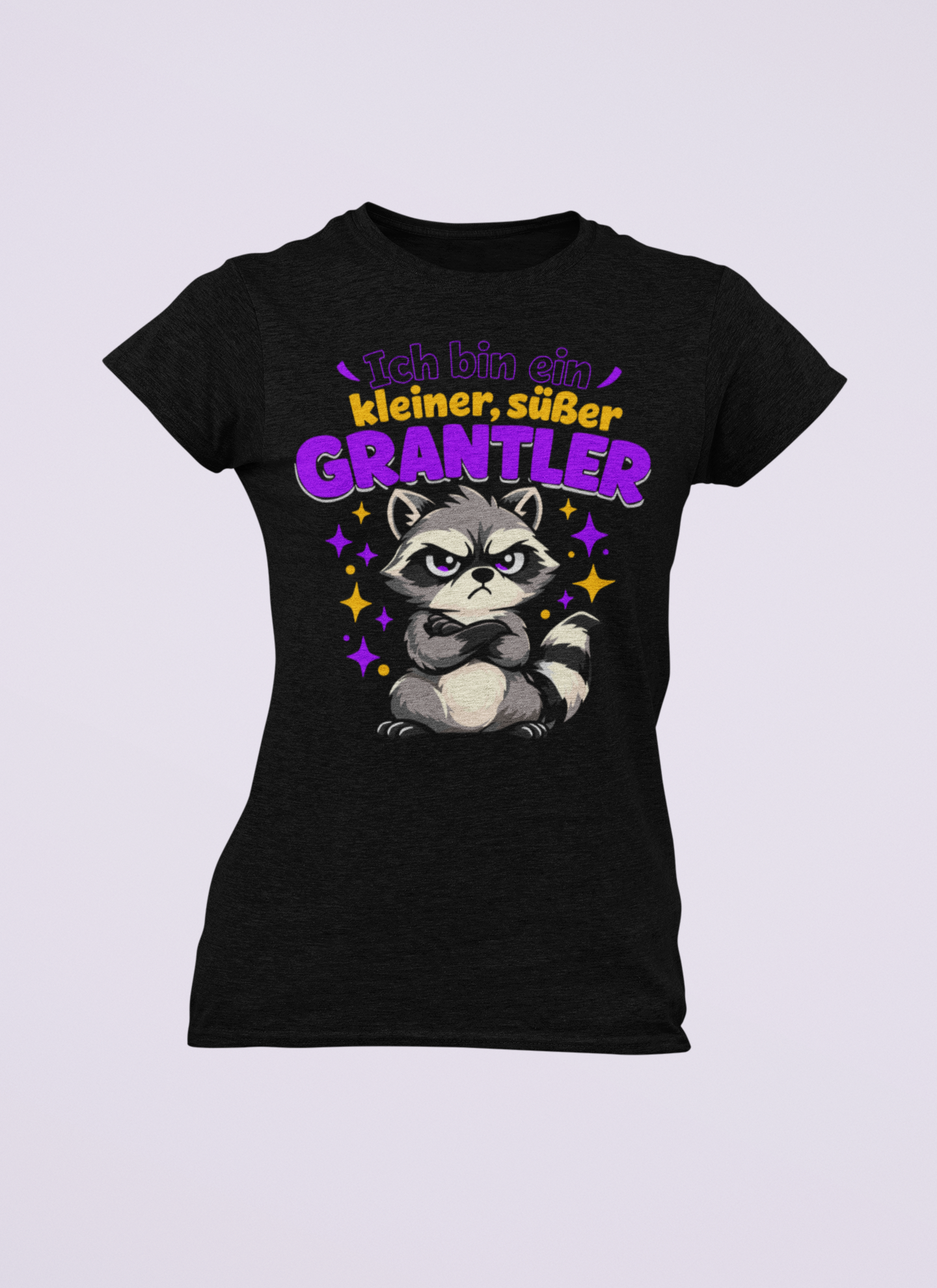 Kleiner, süßer Grantler | Damen T-Shirt Rundhals
