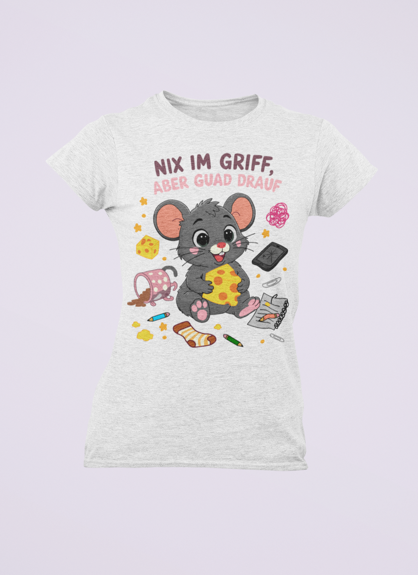 Chaosmaus | Damen T-Shirt Rundhals