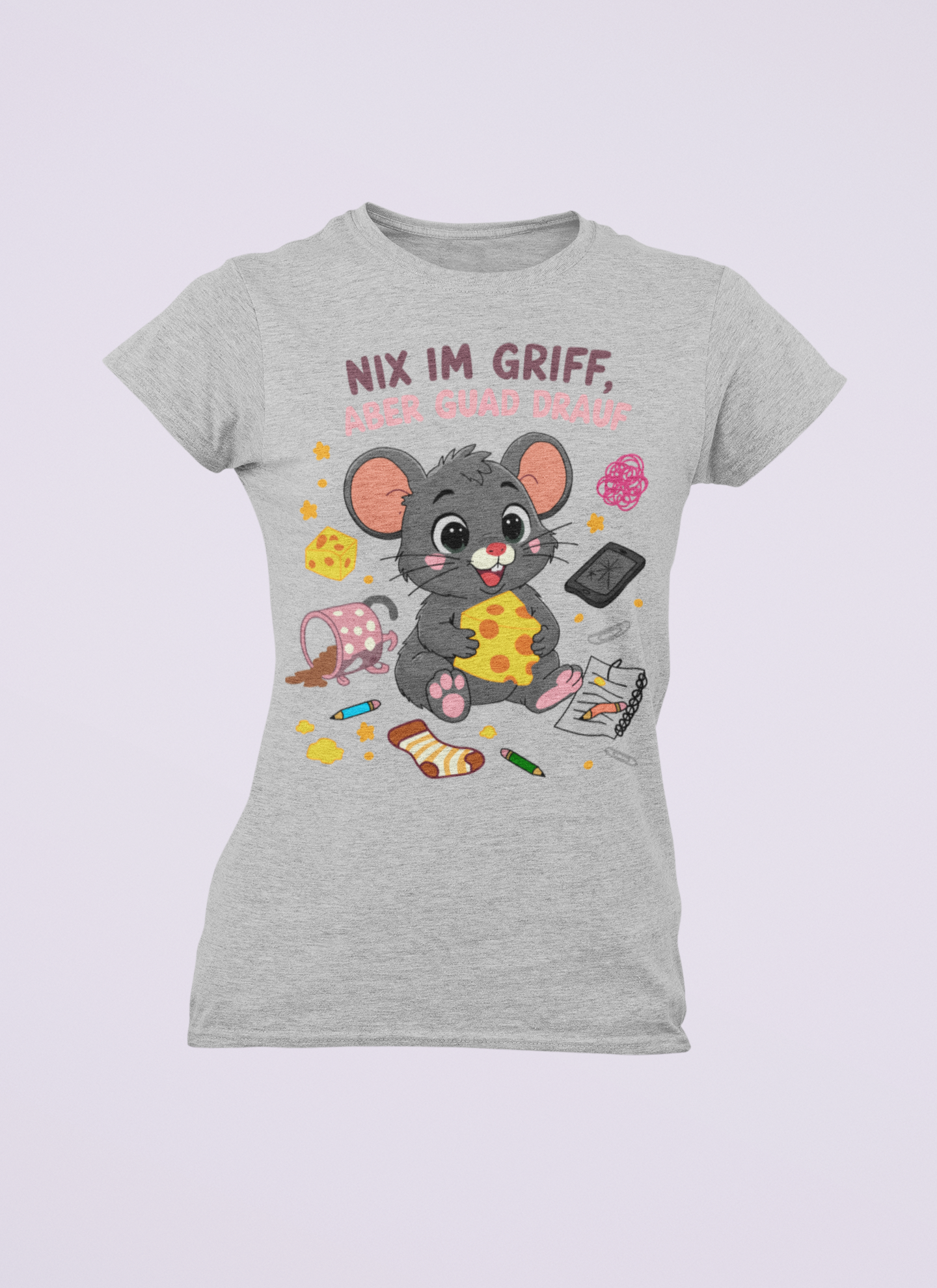 Chaosmaus | Damen T-Shirt Rundhals