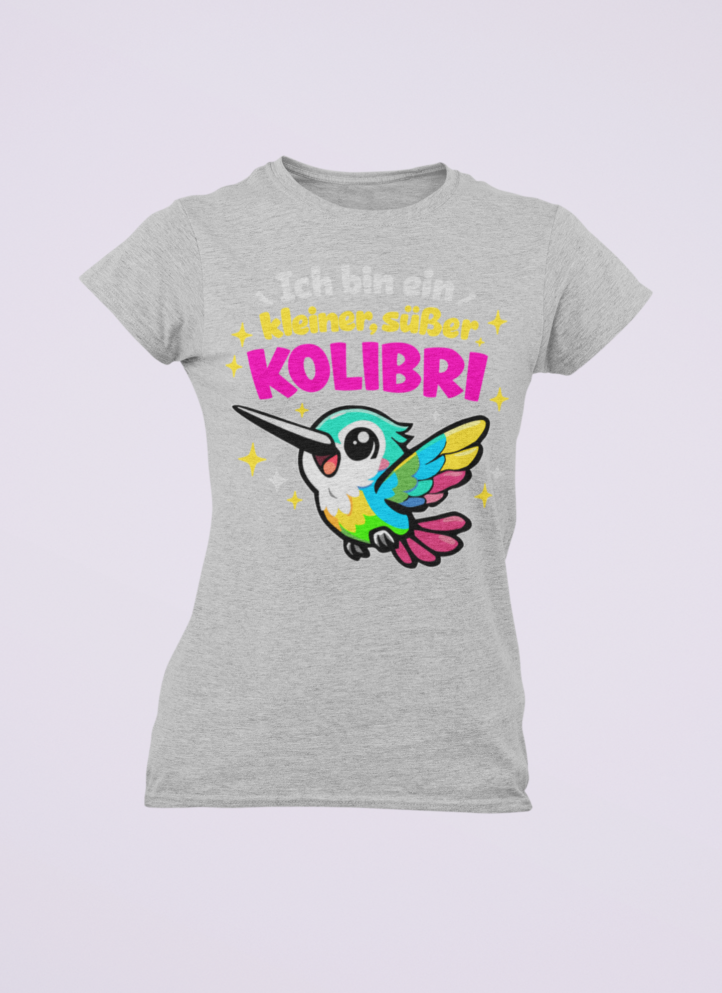 Kleiner, süßer Kolibri | Damen T-Shirt Rundhals