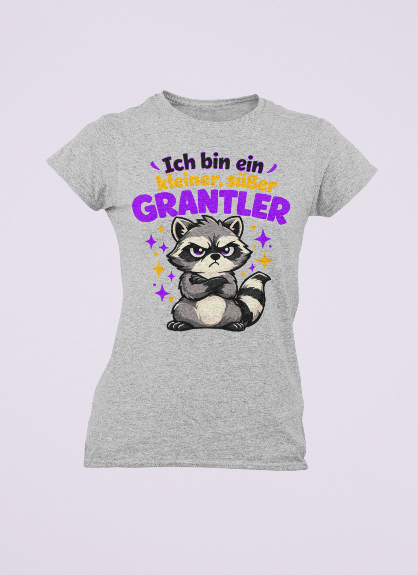 Kleiner, süßer Grantler | Damen T-Shirt Rundhals