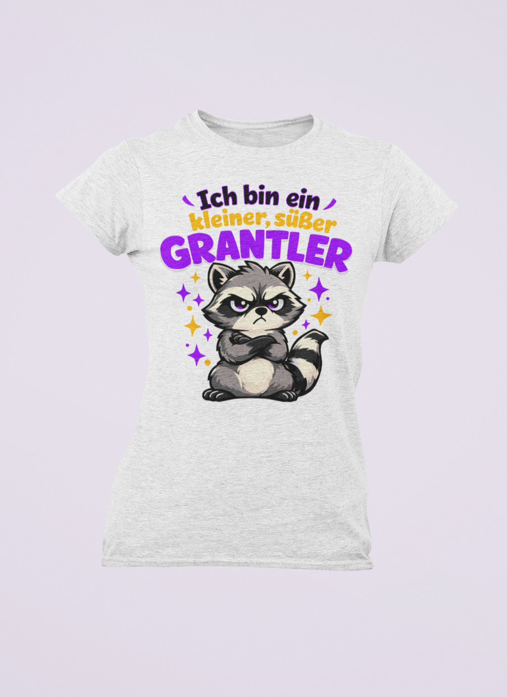 Kleiner, süßer Grantler | Damen T-Shirt Rundhals