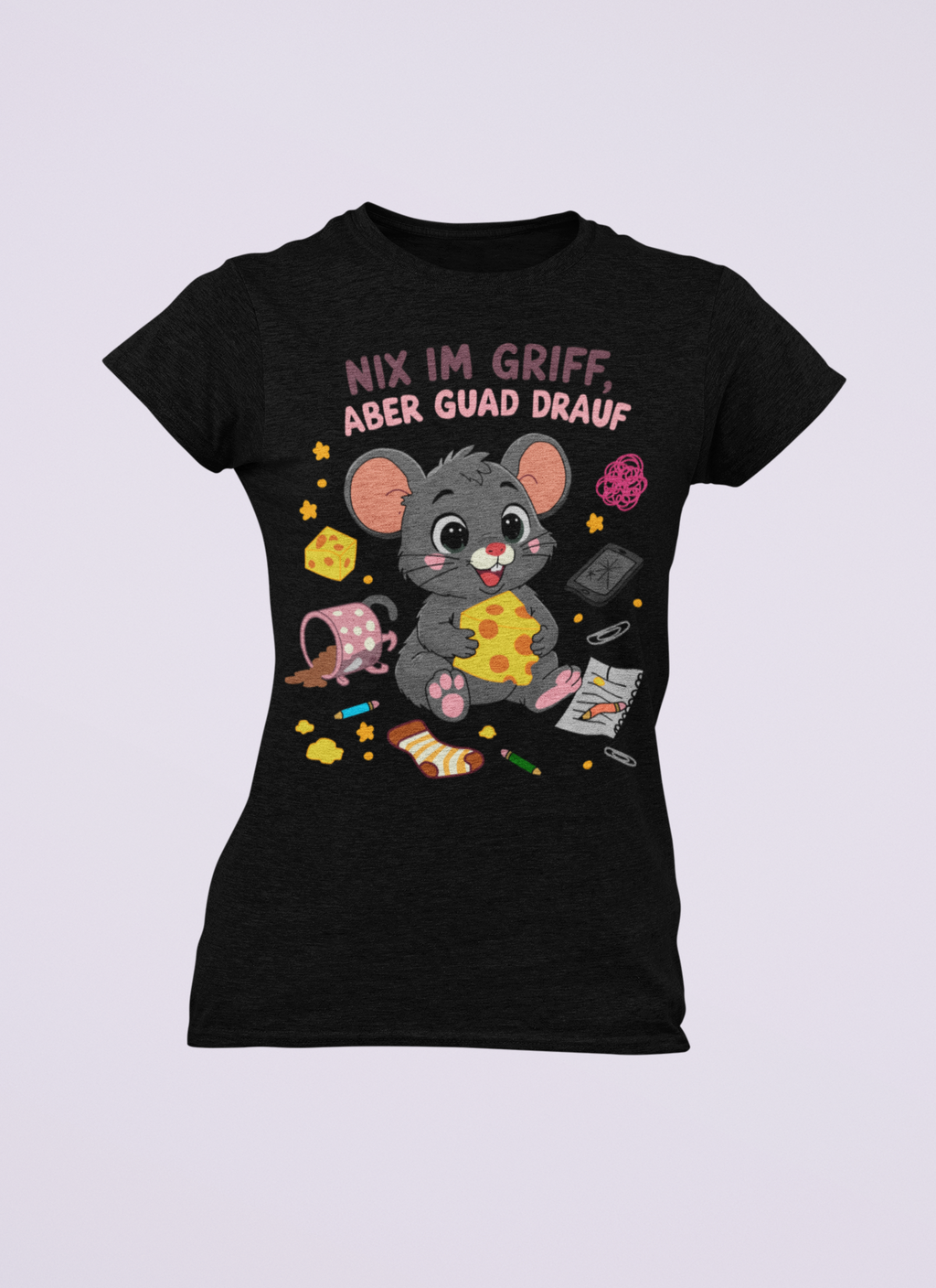 Chaosmaus | Damen T-Shirt Rundhals