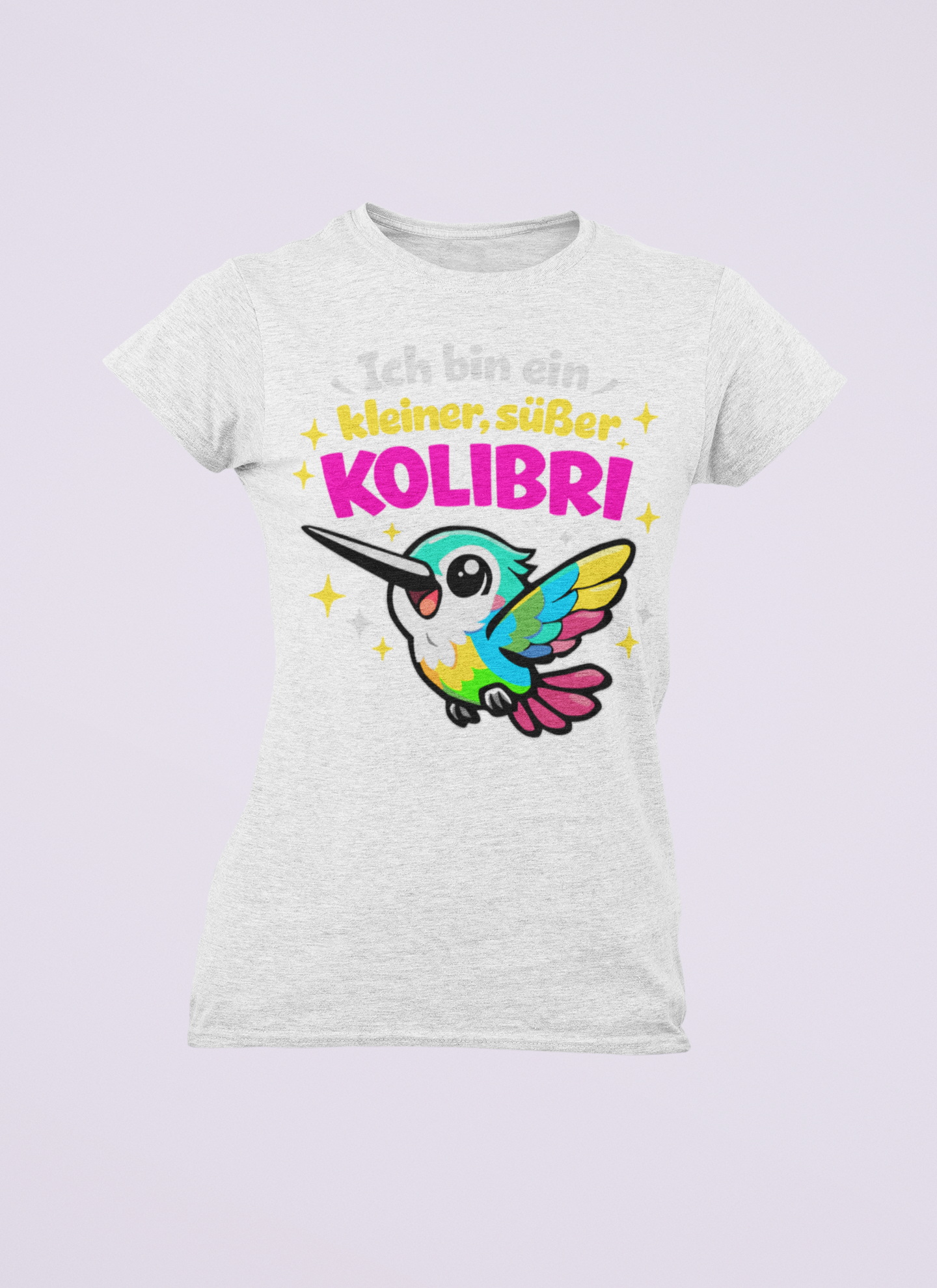 Kleiner, süßer Kolibri | Damen T-Shirt Rundhals