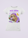 Bitte später nochmal - Faultier | Damen T-Shirt Rundhals
