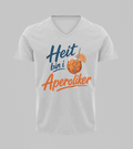 Heit bin i Aperoliker | T-Shirt Herren V-Ausschnitt