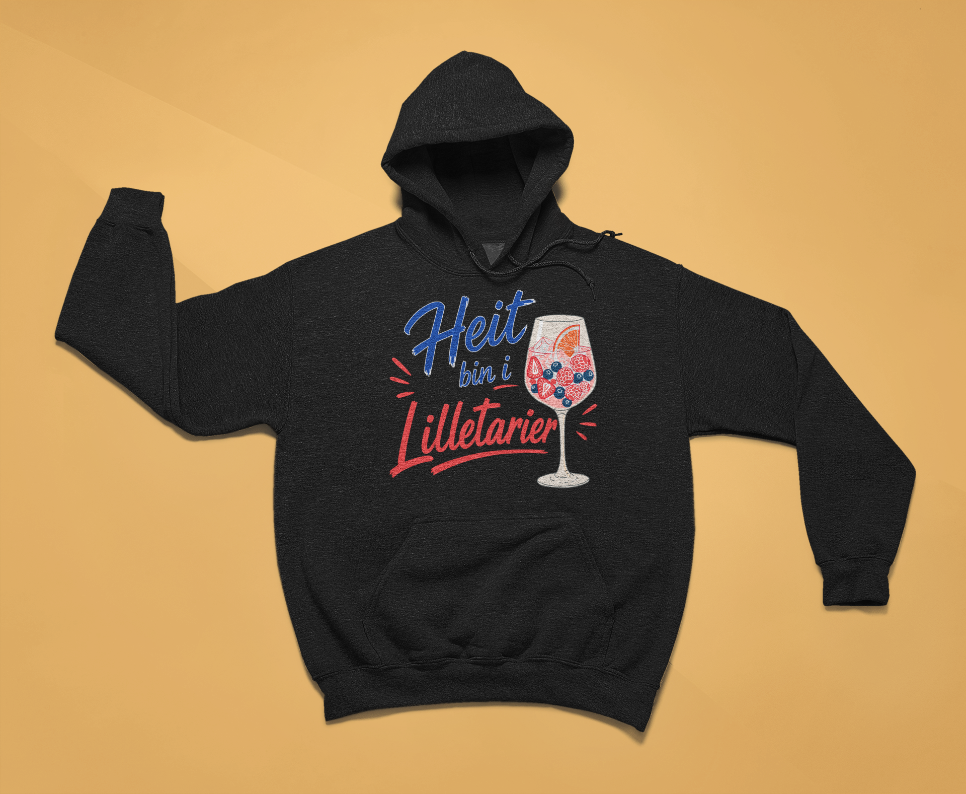 Heit bin i Lilletarier - Hoodie Herren