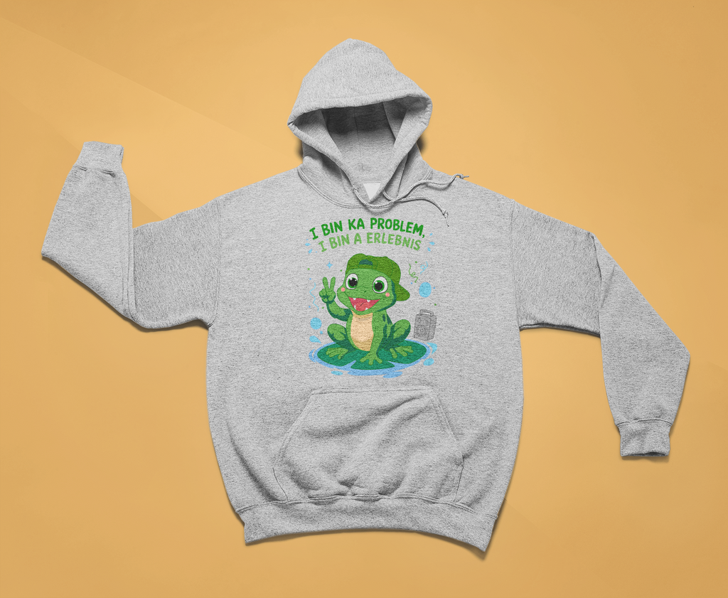 I bin ka Problem - Frosch - Hoodie Herren