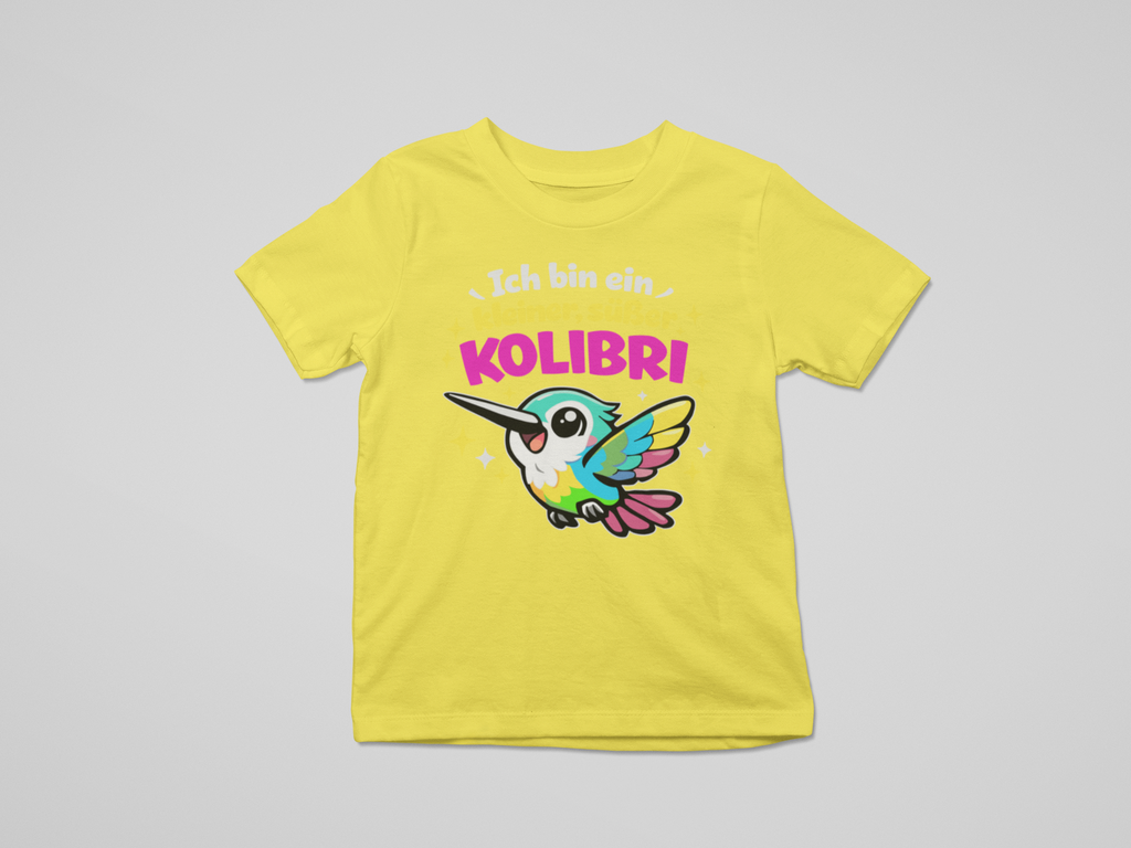 Kleiner, süßer Kolibri | Kinder T-Shirt Rundhals