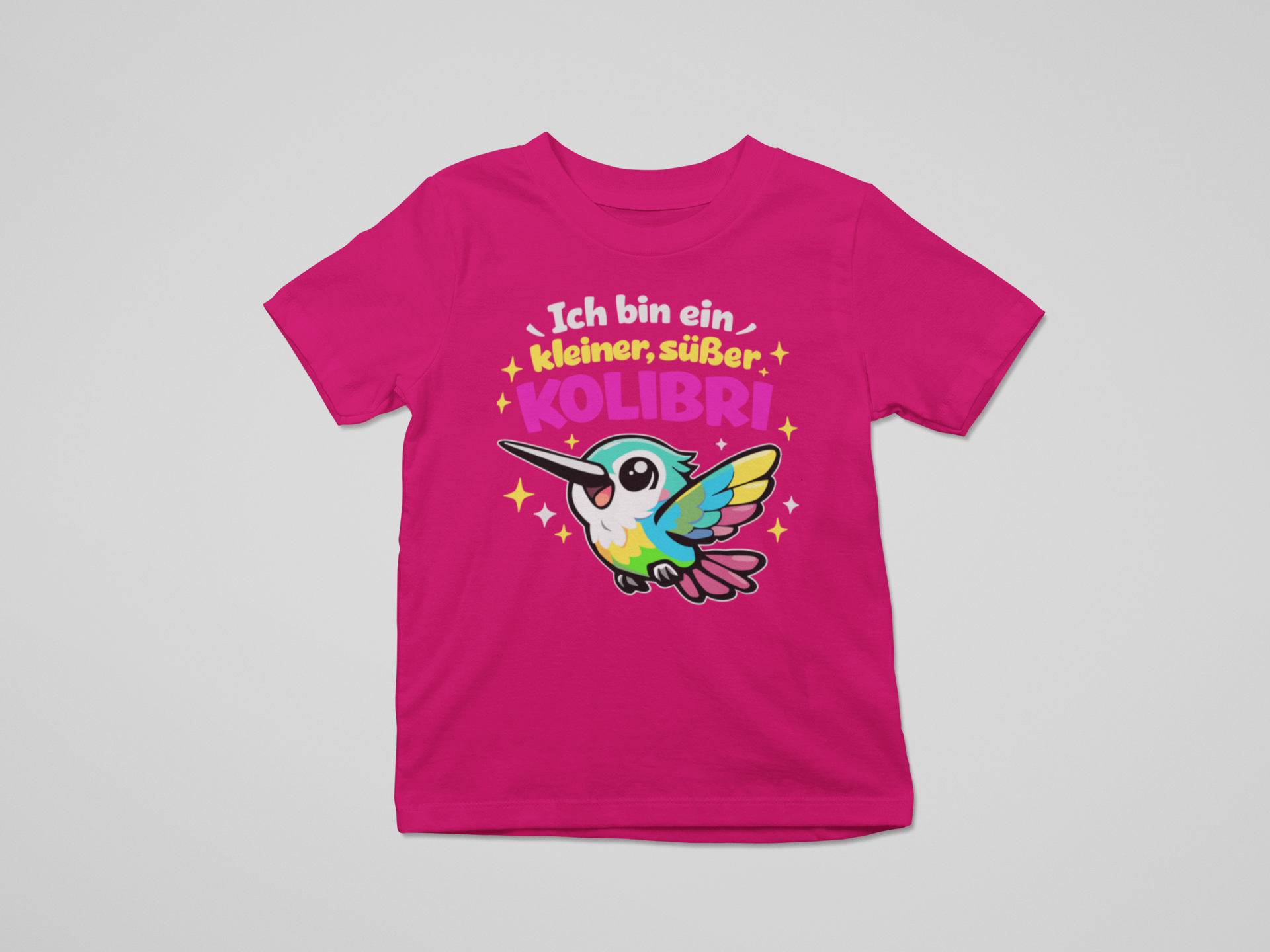 Kleiner, süßer Kolibri | Kinder T-Shirt Rundhals