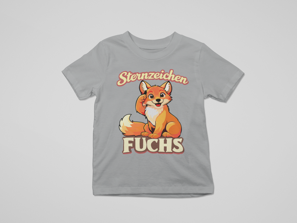 Sternzeichen Fuchs | Kinder T-Shirt Rundhals