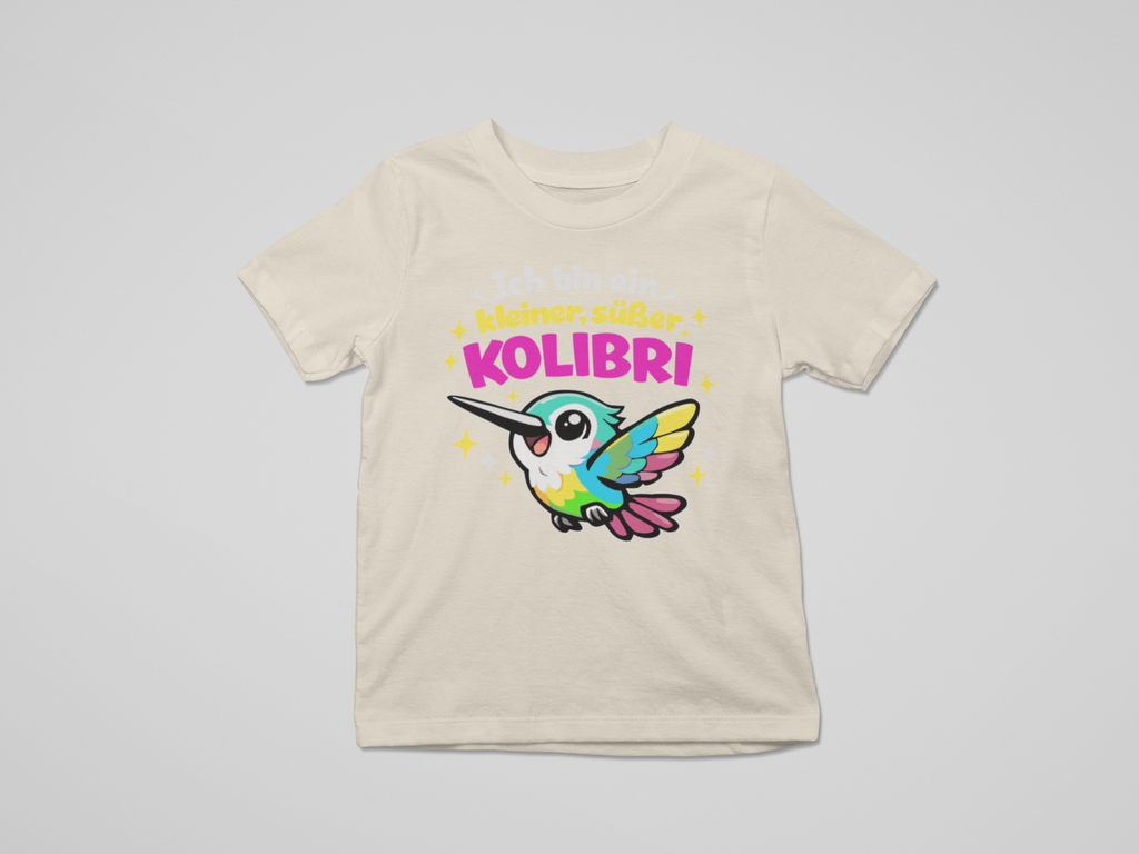 Kleiner, süßer Kolibri | Kinder T-Shirt Rundhals