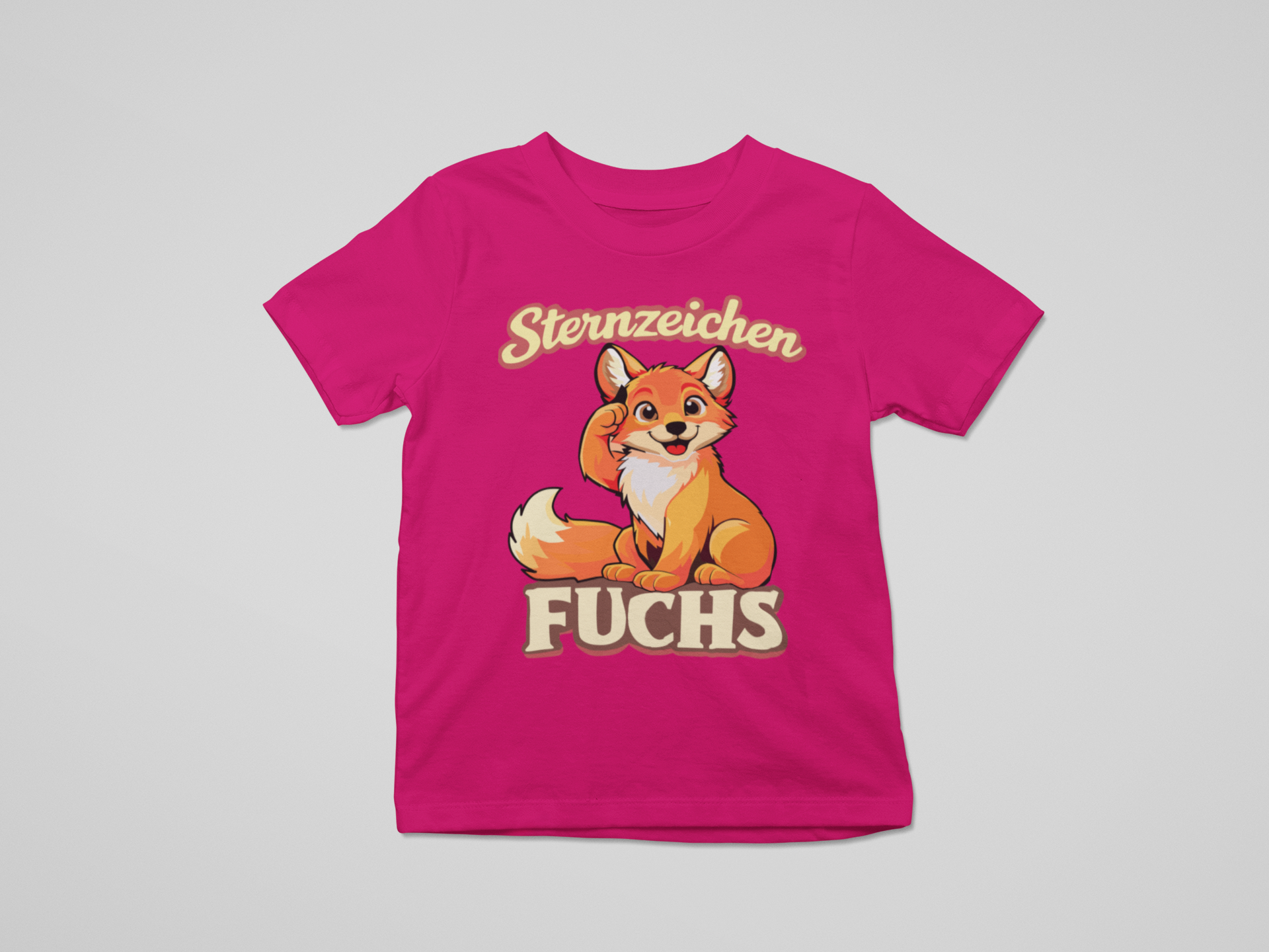 Sternzeichen Fuchs | Kinder T-Shirt Rundhals