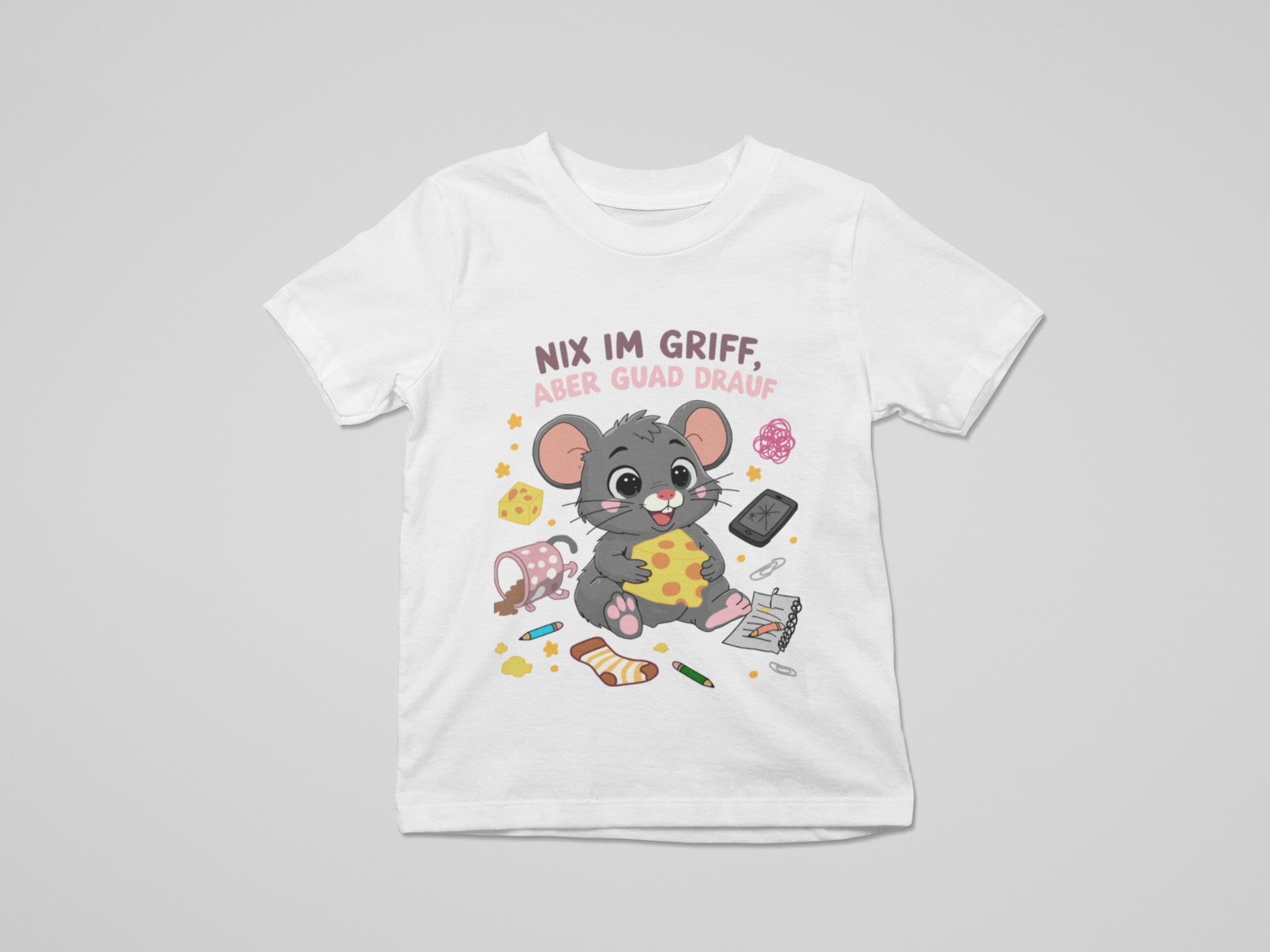 Chaosmaus | Kinder T-Shirt Rundhals