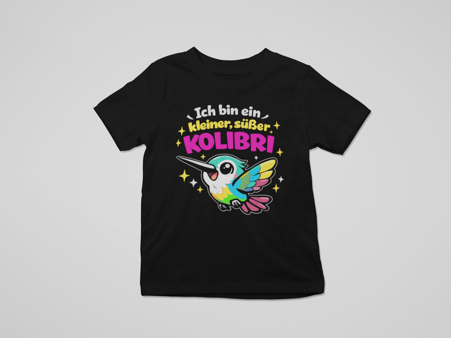 Kleiner, süßer Kolibri | Kinder T-Shirt Rundhals