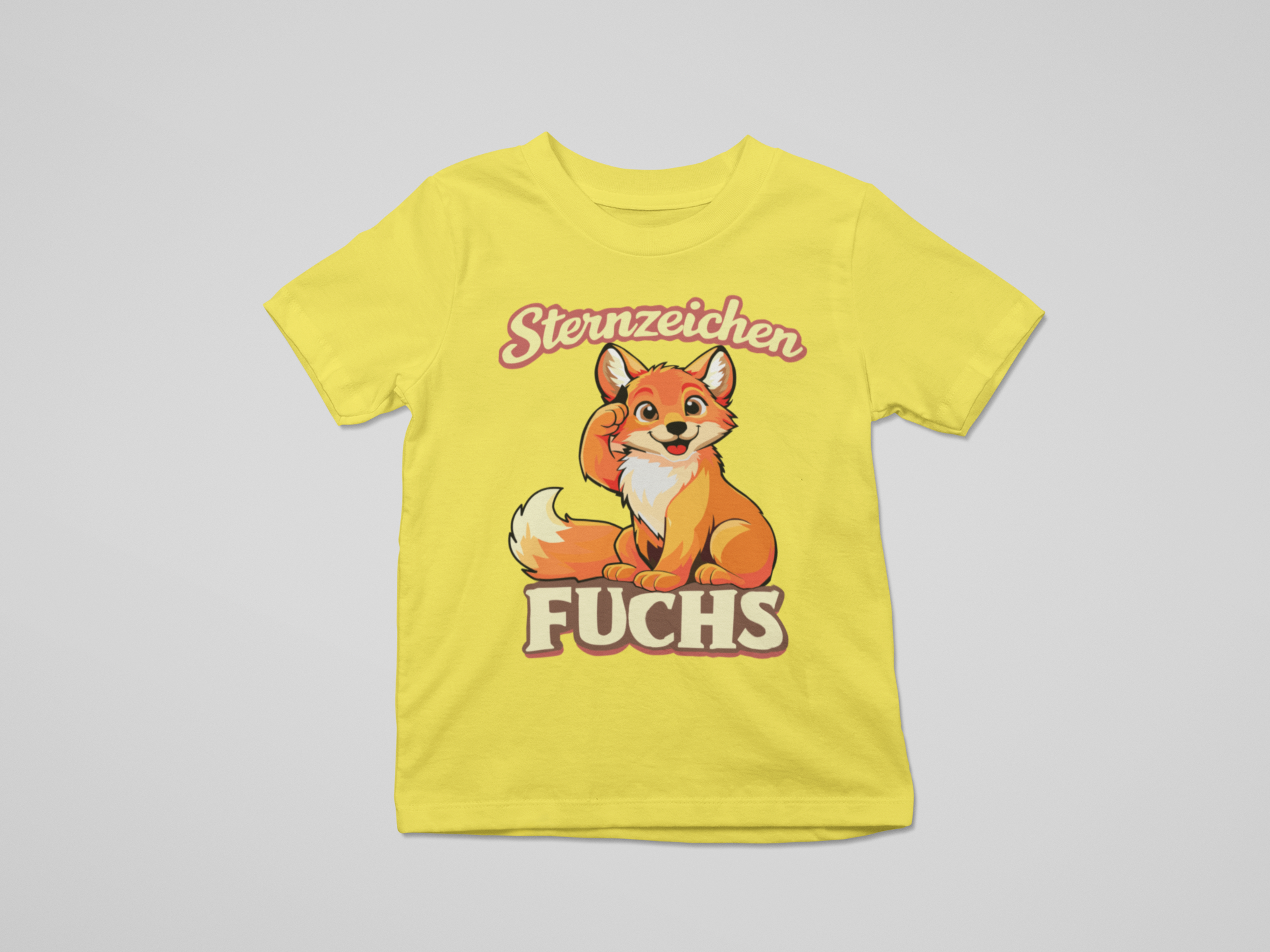 Sternzeichen Fuchs | Kinder T-Shirt Rundhals