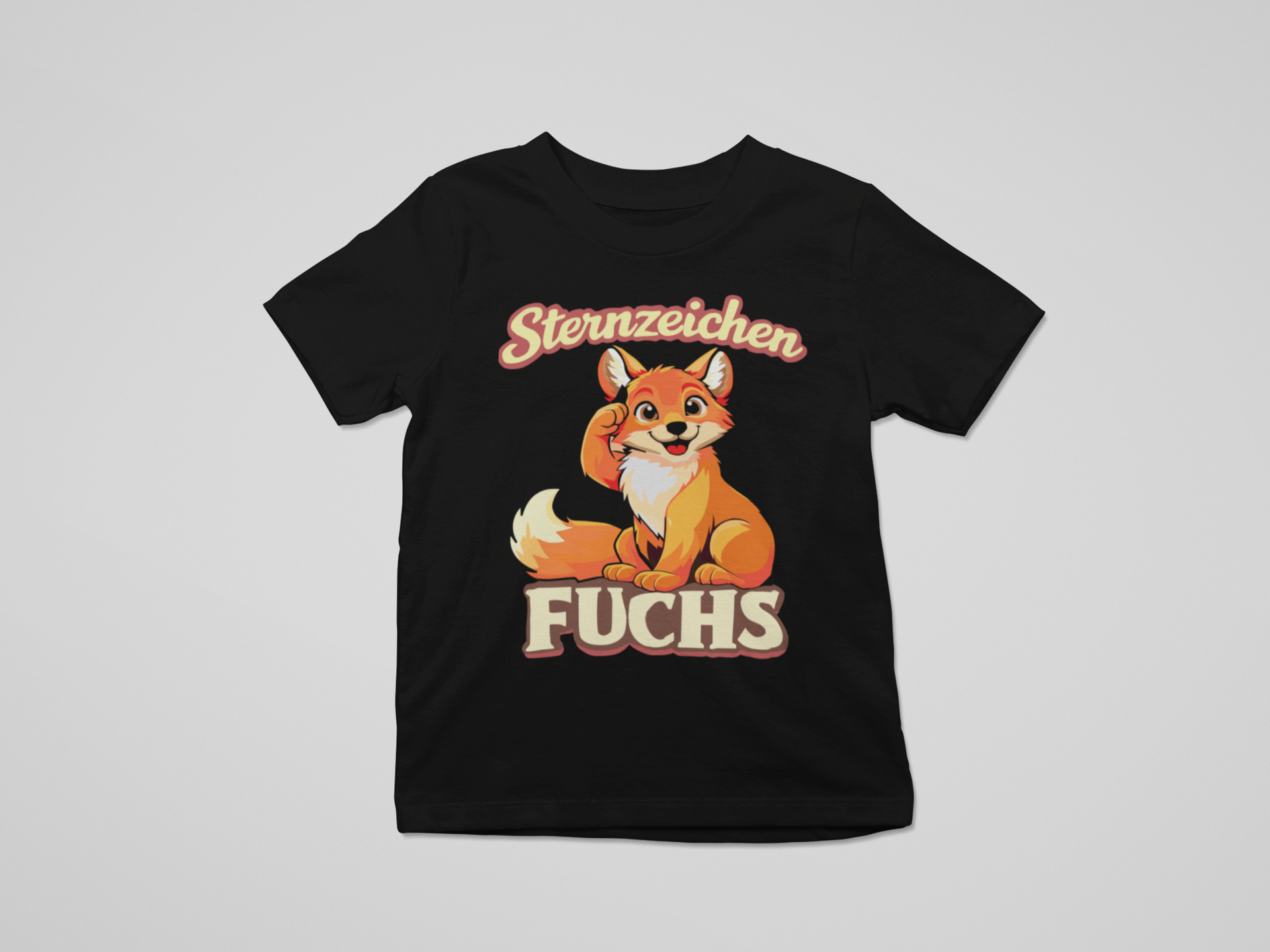 Sternzeichen Fuchs | Kinder T-Shirt Rundhals
