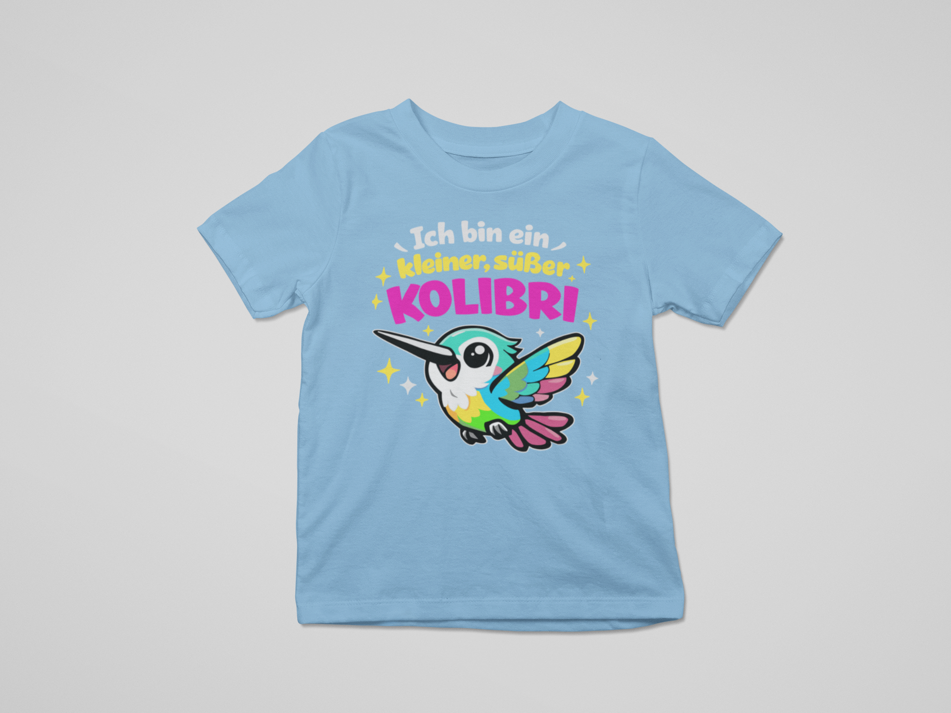 Kleiner, süßer Kolibri | Kinder T-Shirt Rundhals