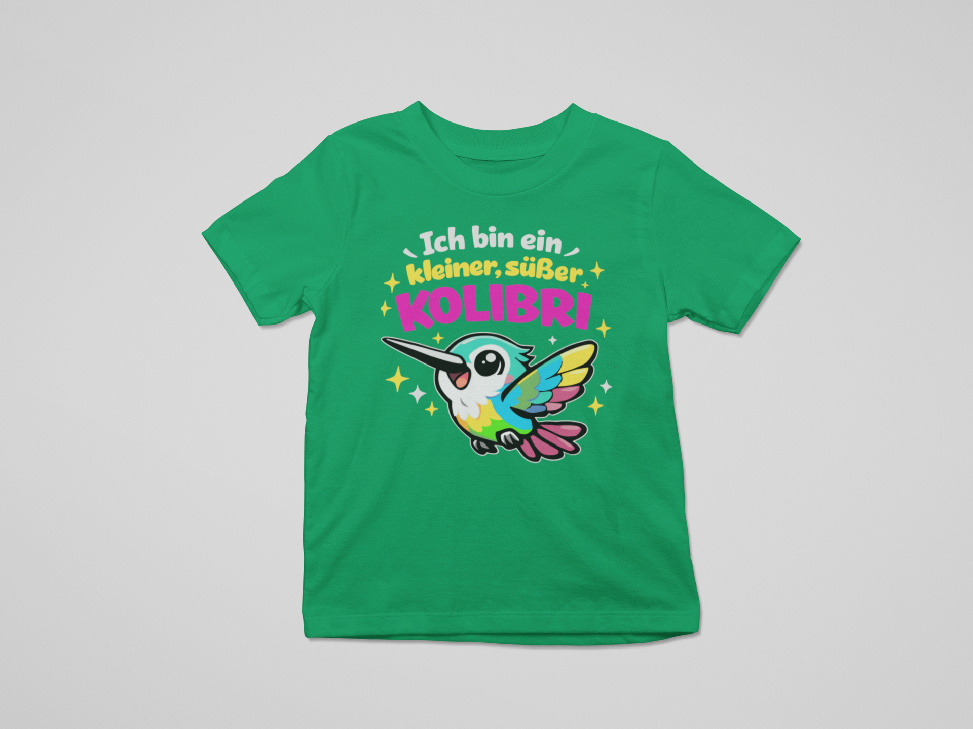 Kleiner, süßer Kolibri | Kinder T-Shirt Rundhals